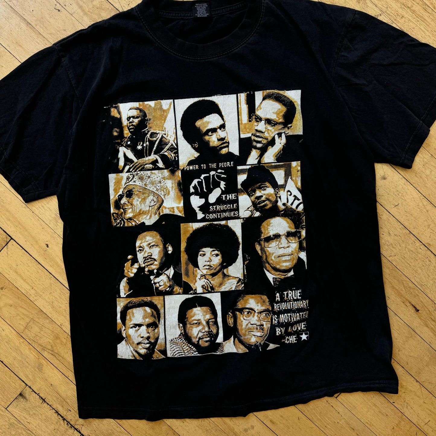 Vintage Power to the people T-shirt Sz L