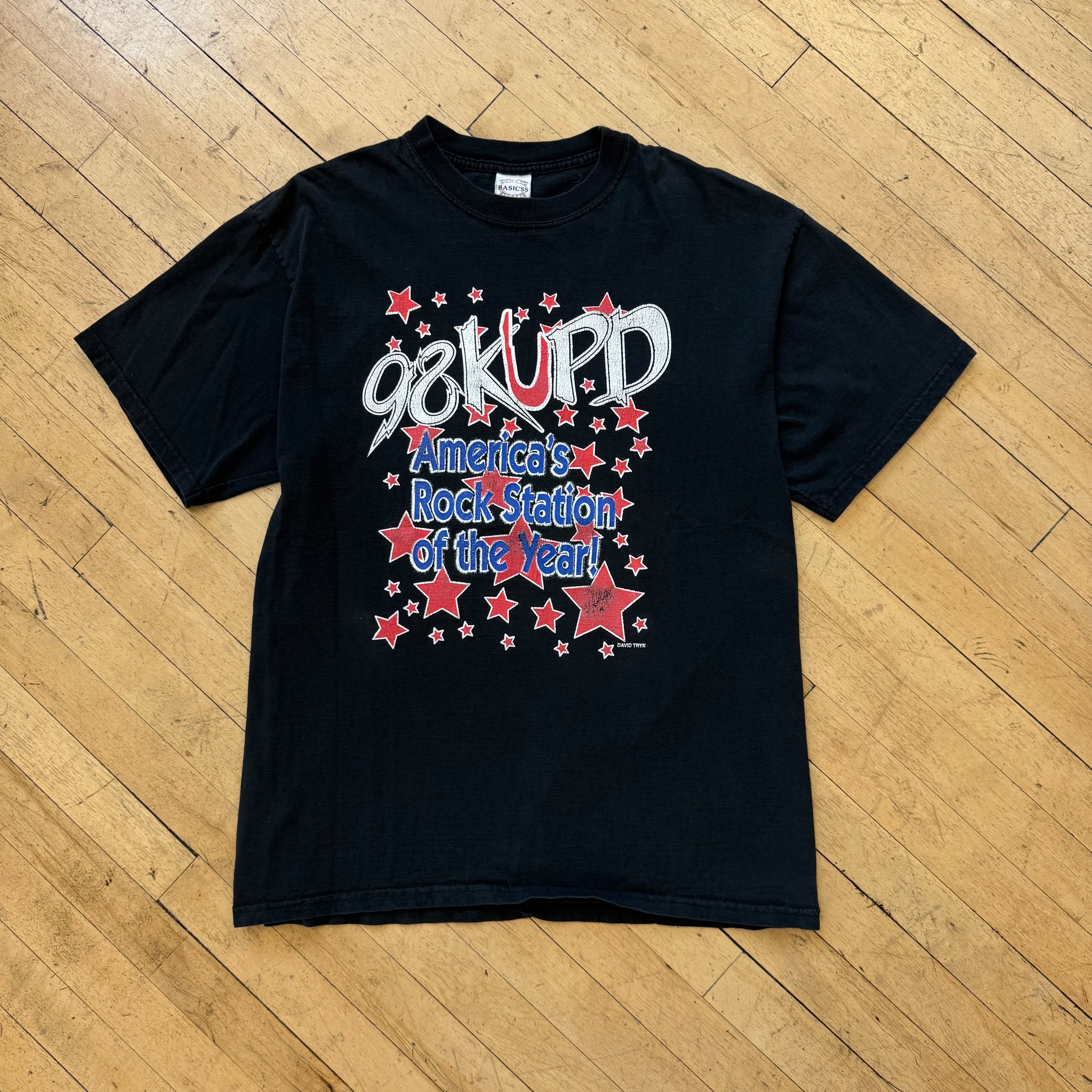 Vintage 98Kupd Radio Station T-shirt Sz XL