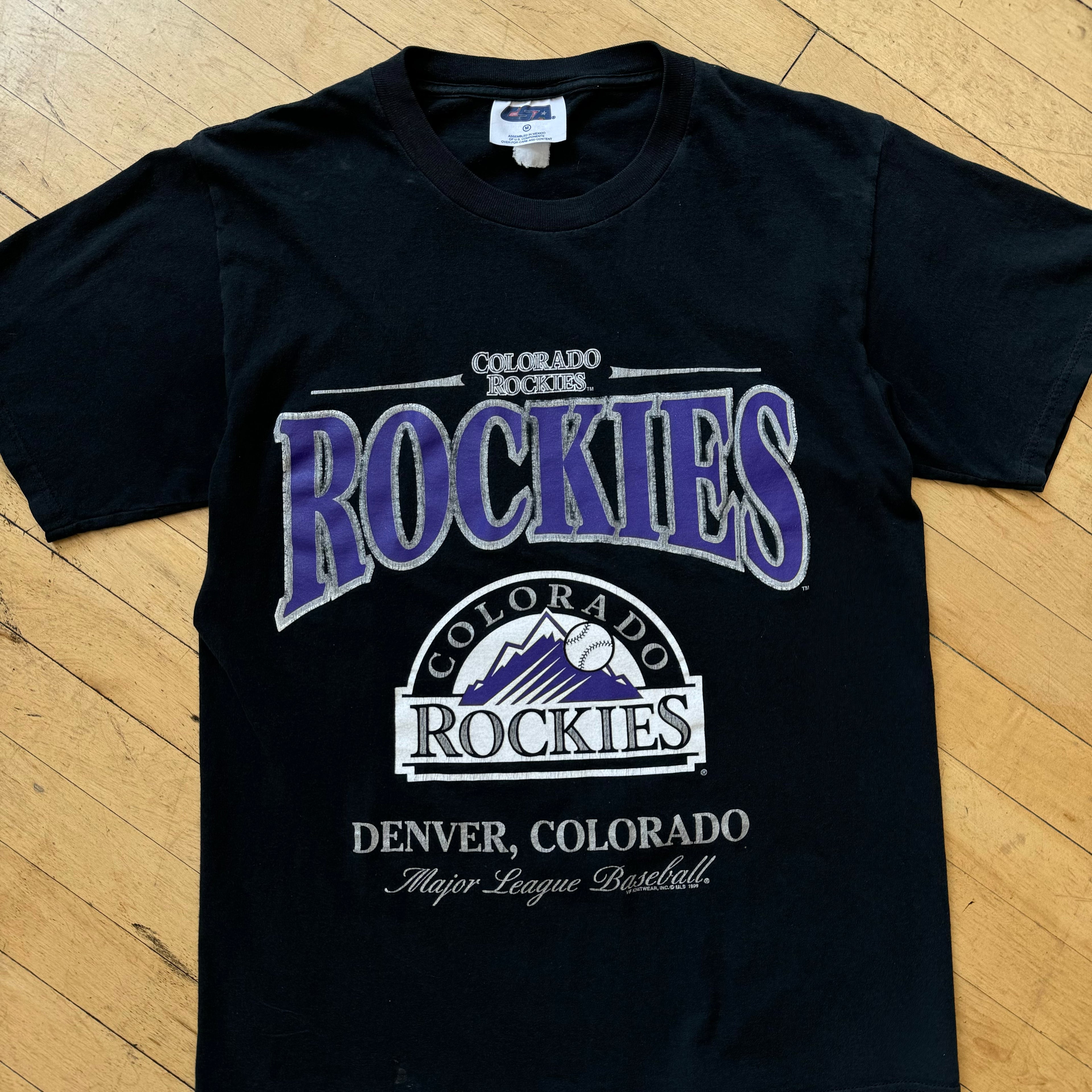 Vintage Colorado Rockies MLB T-shirt Sz M