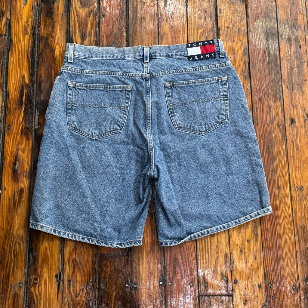 Vintage Tommy Hilfiger Denim Jean Shorts Sz 38