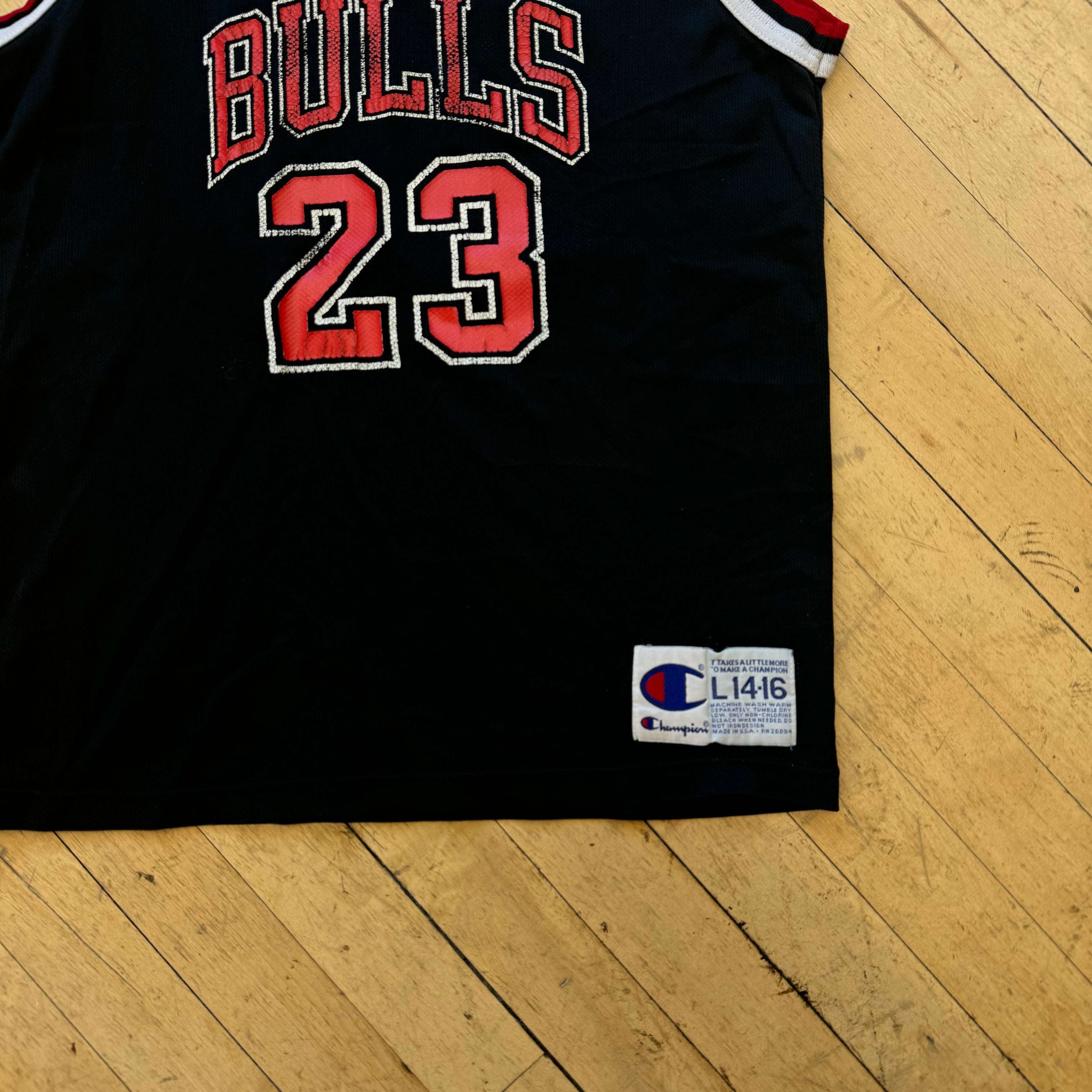 Vintage Champion Micheal Jordan Jersey Sz YTH L