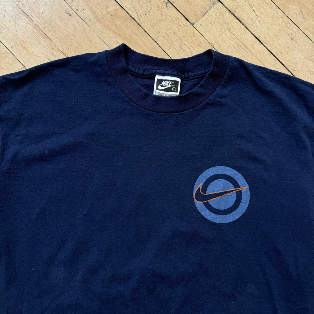 Vintage Nike Circle Logo T-shirt Sz L