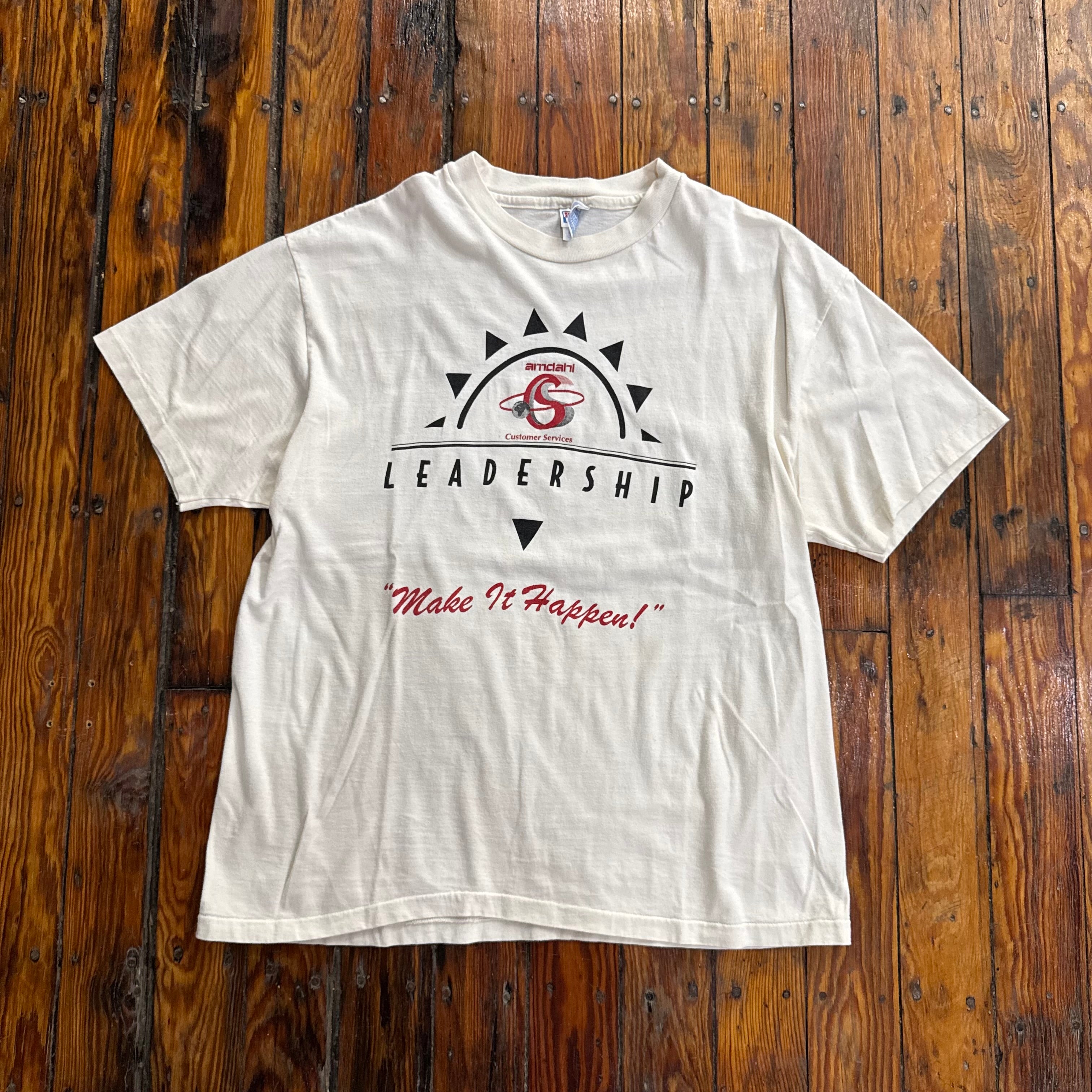 Vintage Amdahl Customer Service T-shirt Sz XL