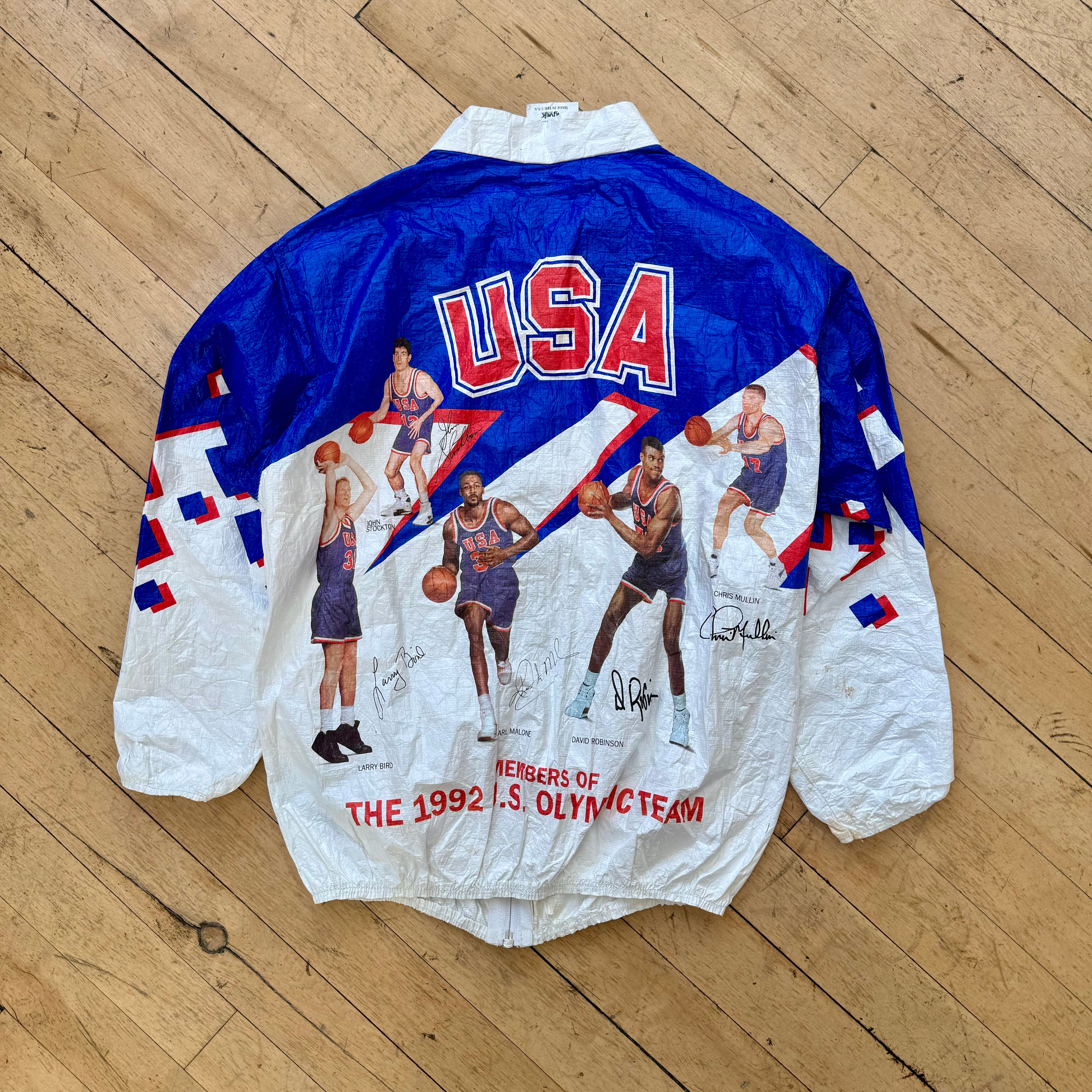 Vintage USA Basketball 1992 Light Jacket Sz YTH 8-10