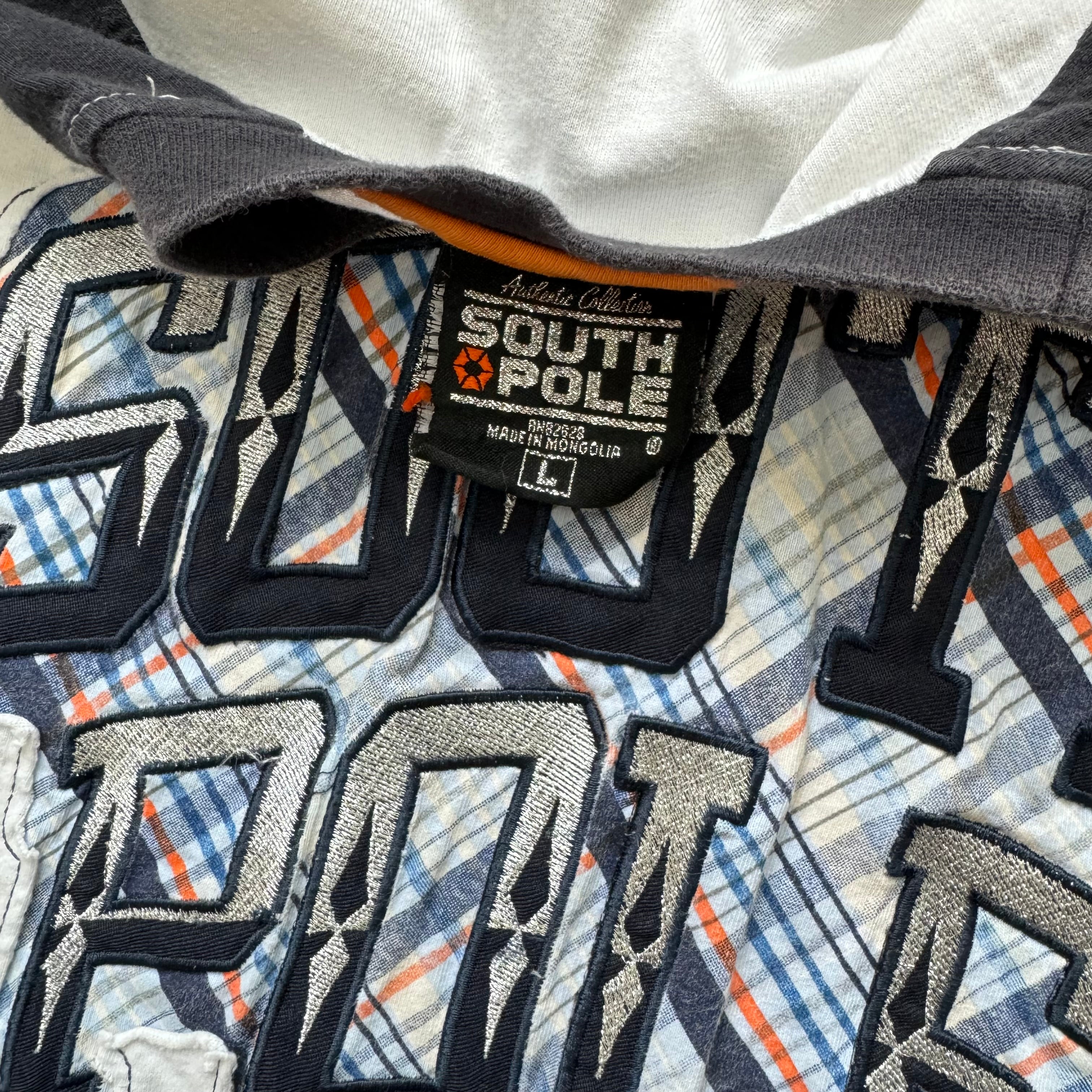 Y2K South Pole Spellout T-shirt Sz L