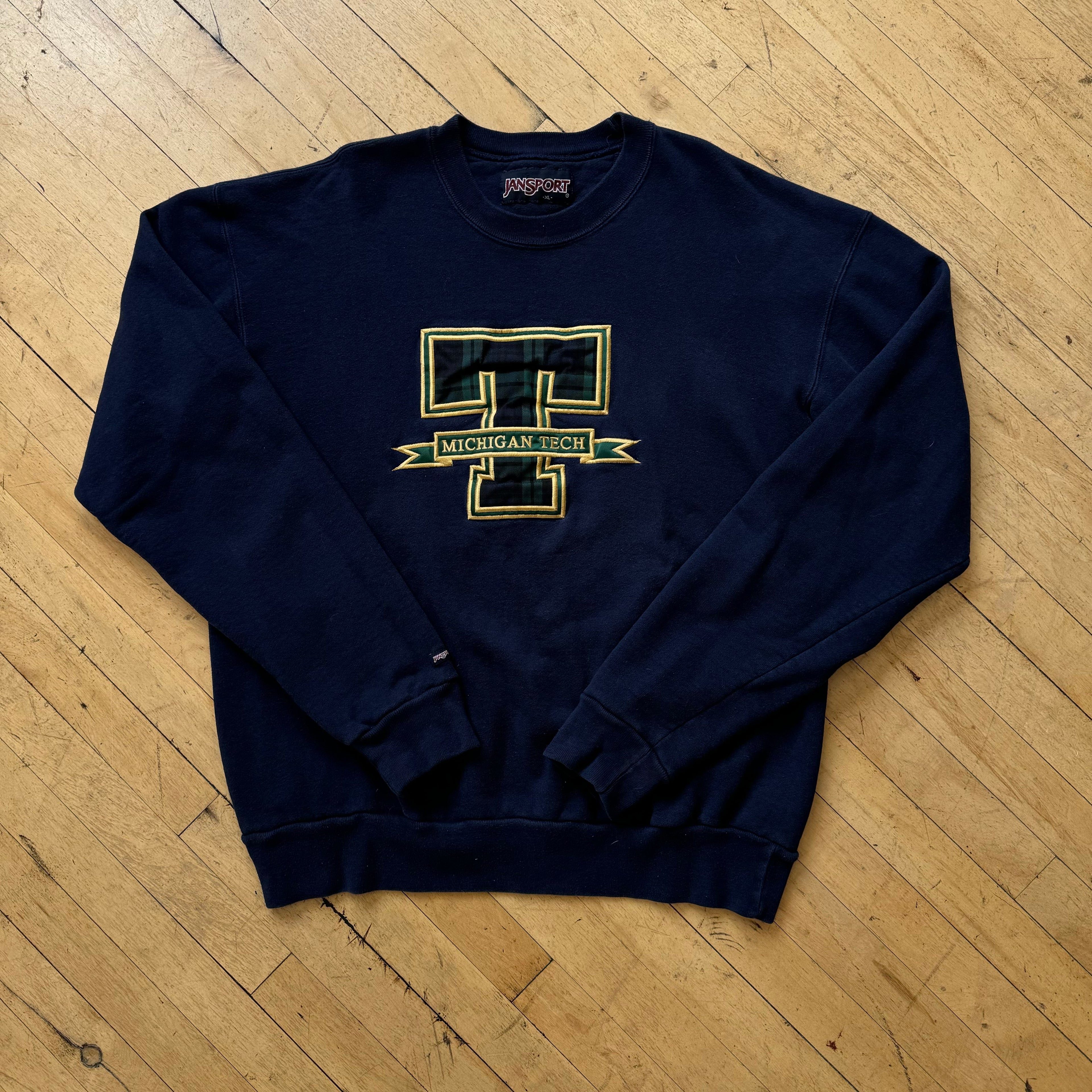 Vintage Michigan Tech CrewNeck Sz XL