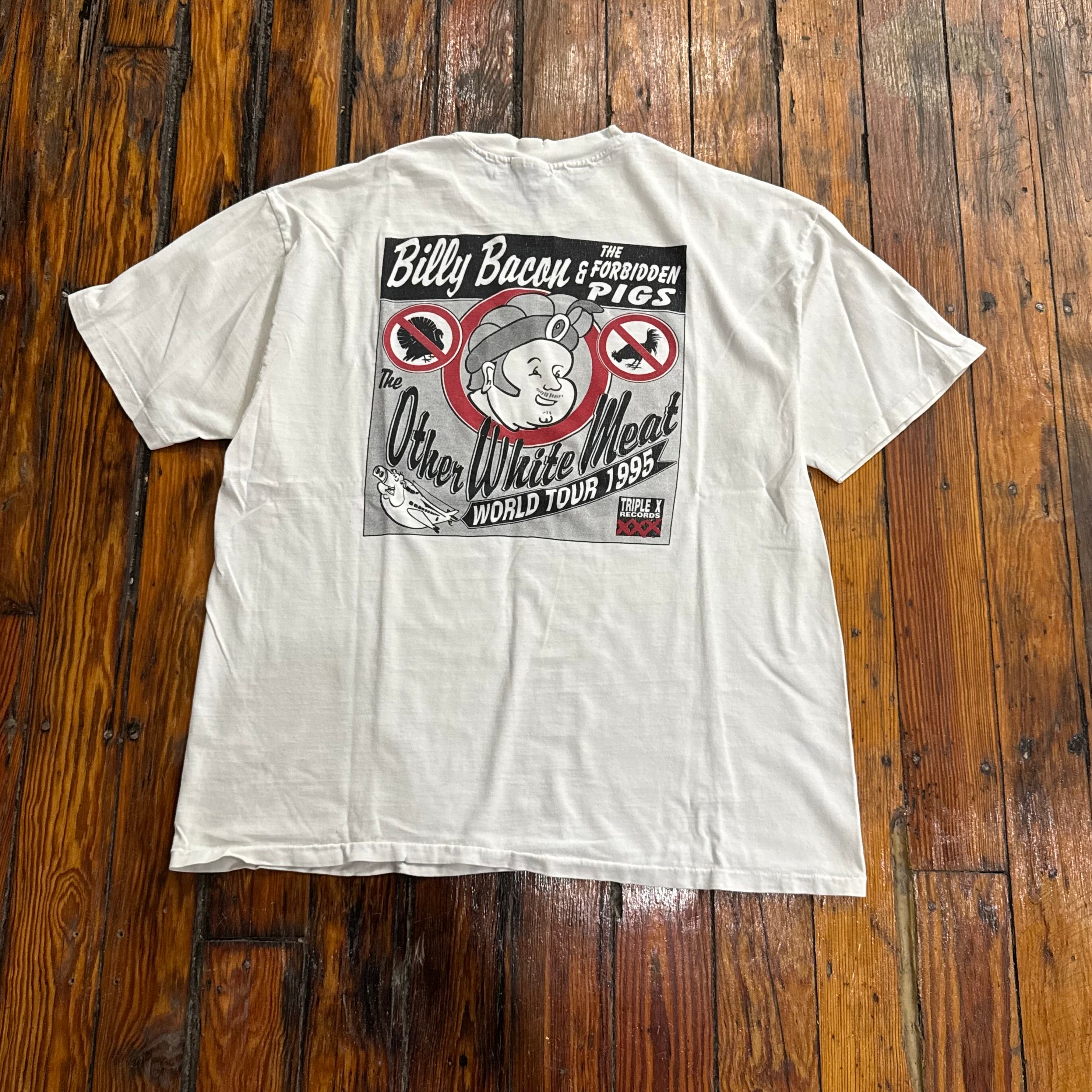 Vintage Billy Bacon & The Forbidden Pigs T-shirt Sz XL