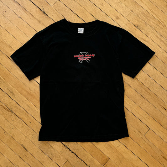 Y2K Luckys Garage Custom Choppers T-shirt Sz M