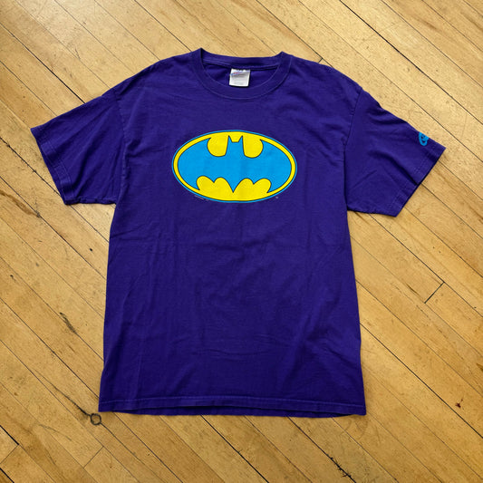 Vintage Batman Logo T-shirt Sz L