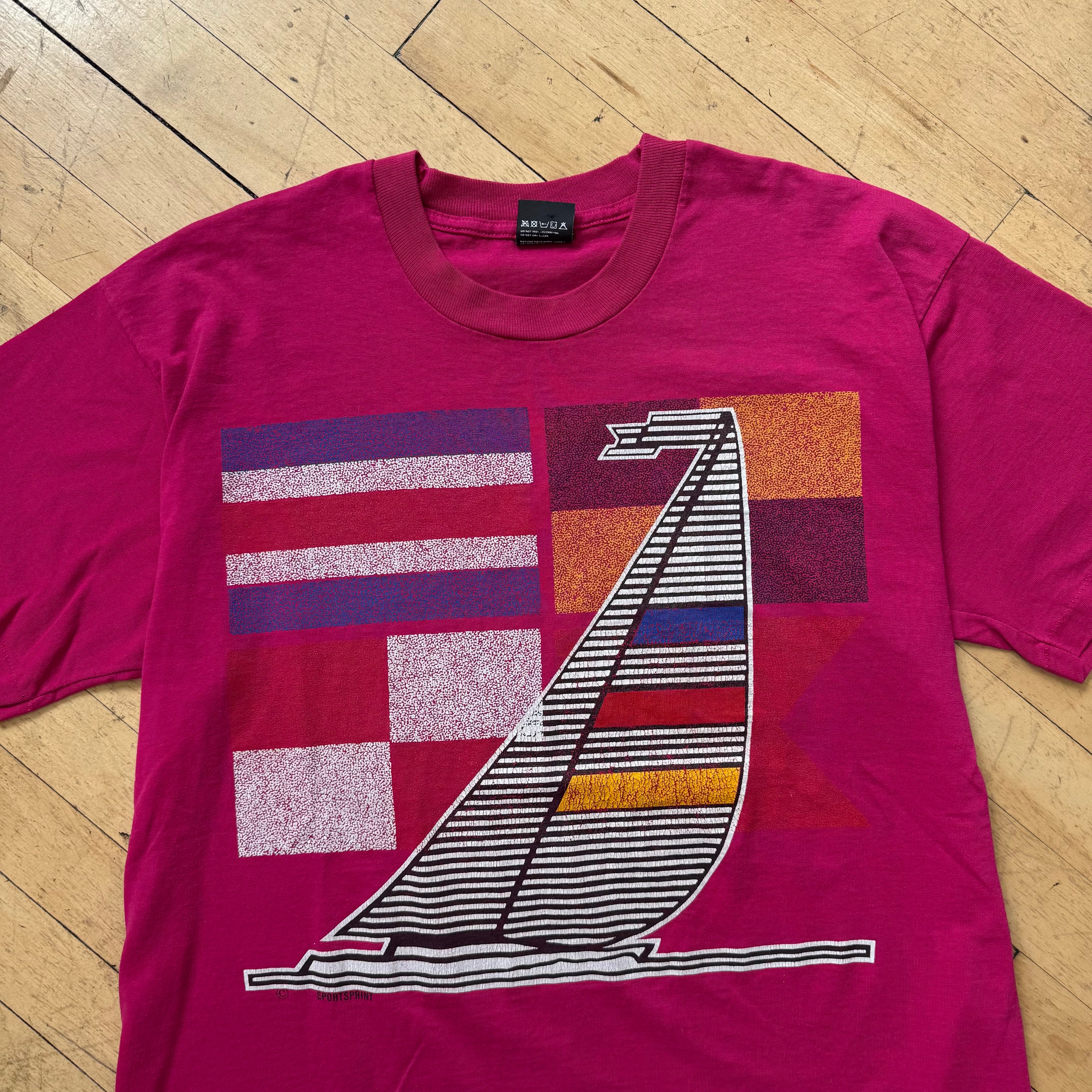 Vintage Sailing T-shirt Sz XL