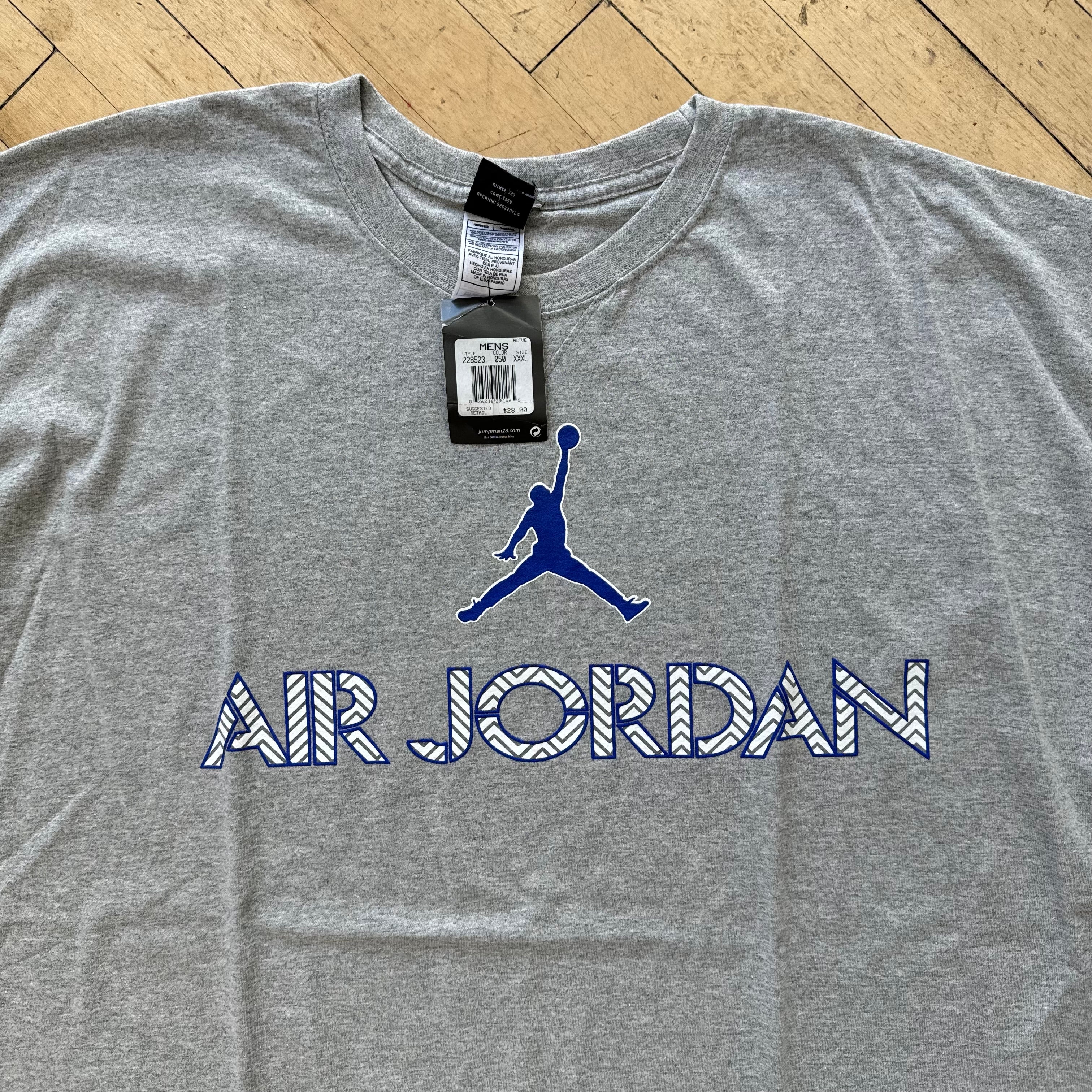 2006 Jordan 5 Stealth T-shirt Sz XXXL