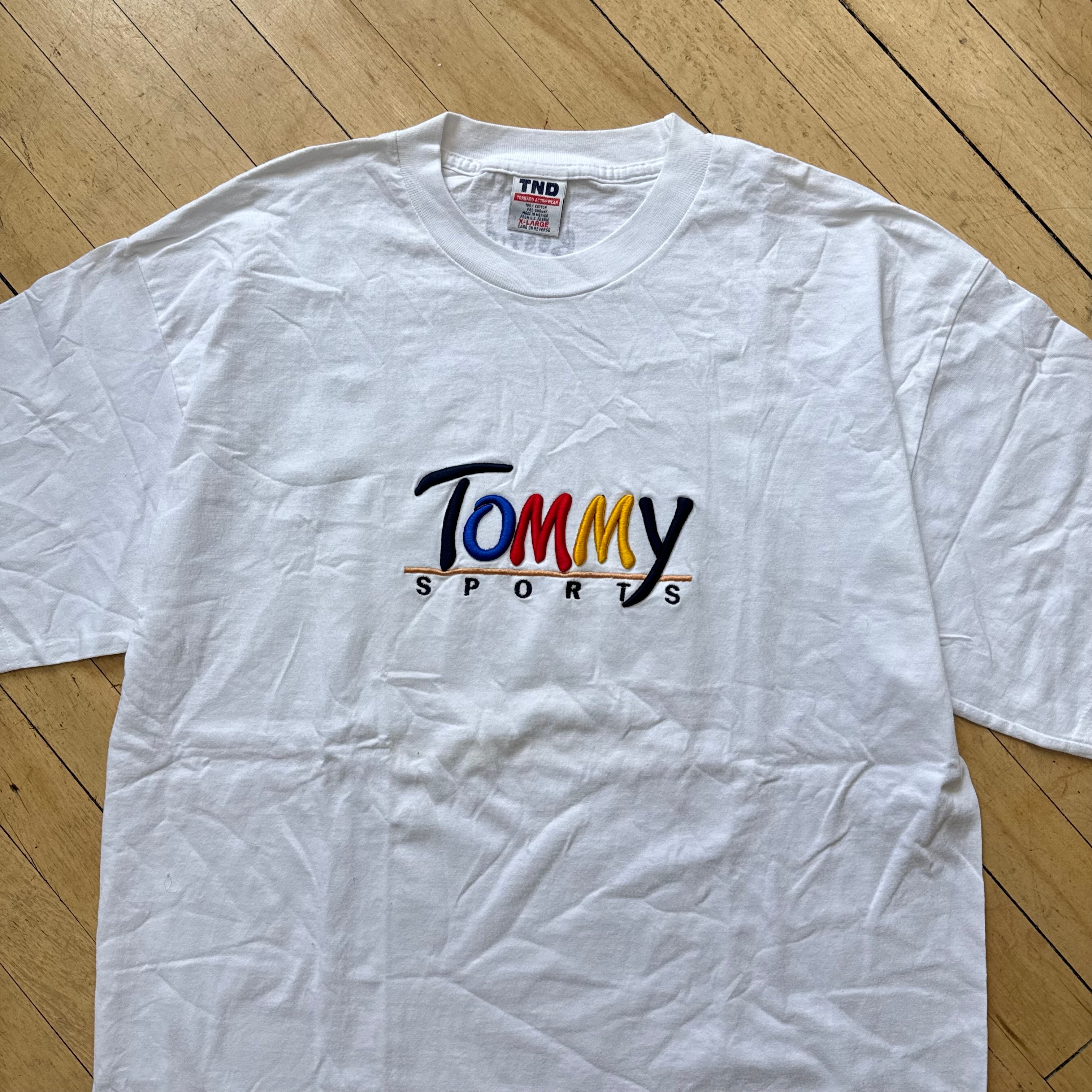 Vintage Bootleg Tommy Sports T-shirt Sz XL