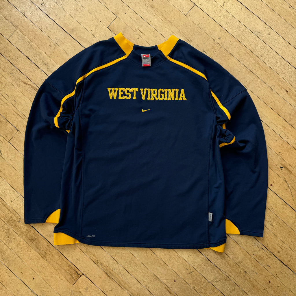 Vintage Nike West Virginia SpellOut Sz XL