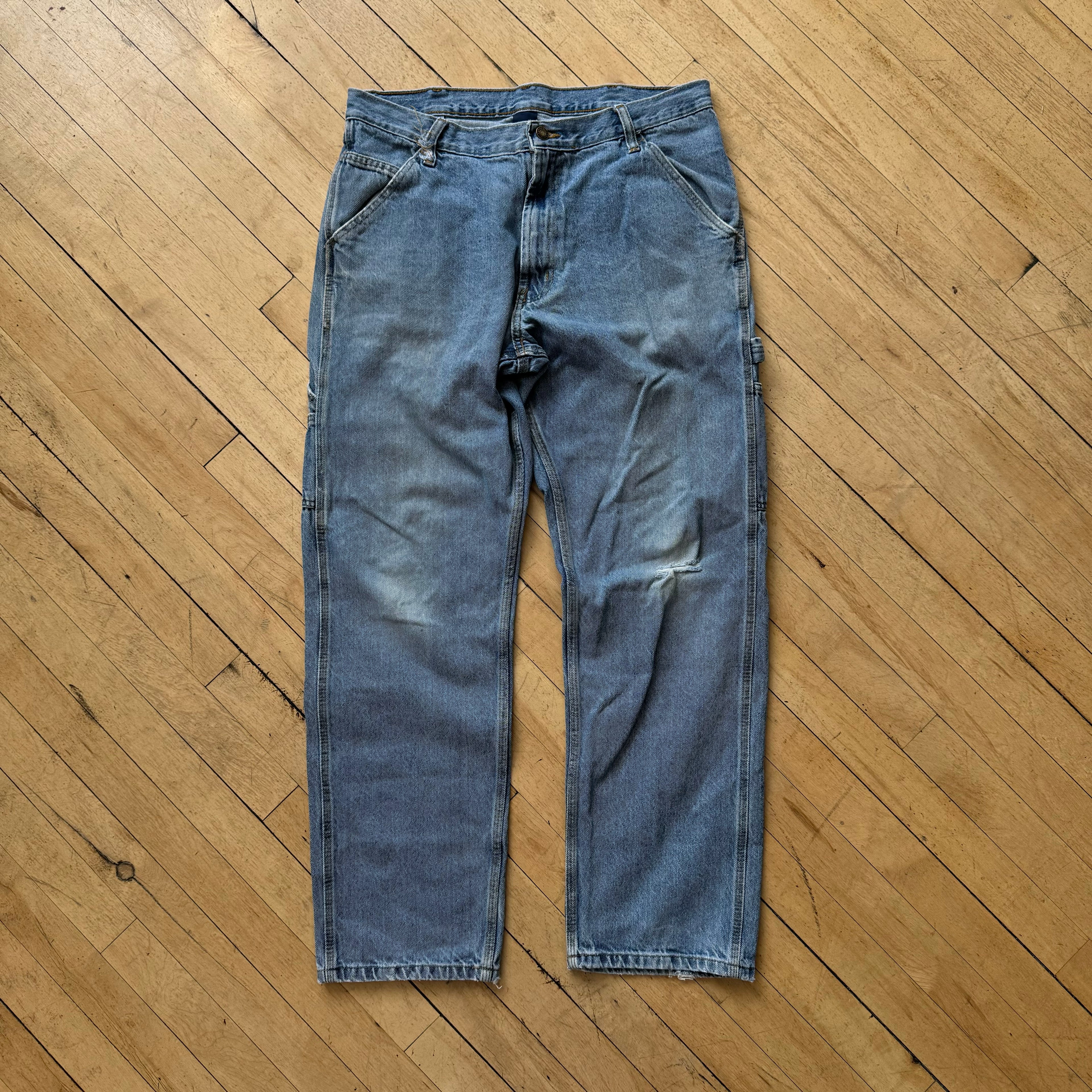 Vintage Baggy Carpenter Denim Jeans Sz 34x32