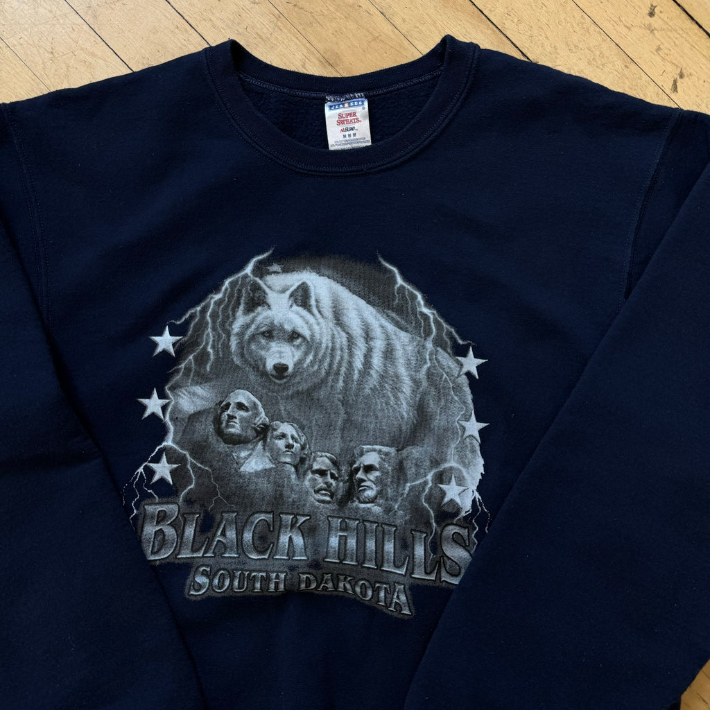 Vintage South Dakota Black Hills Crewneck Sz M