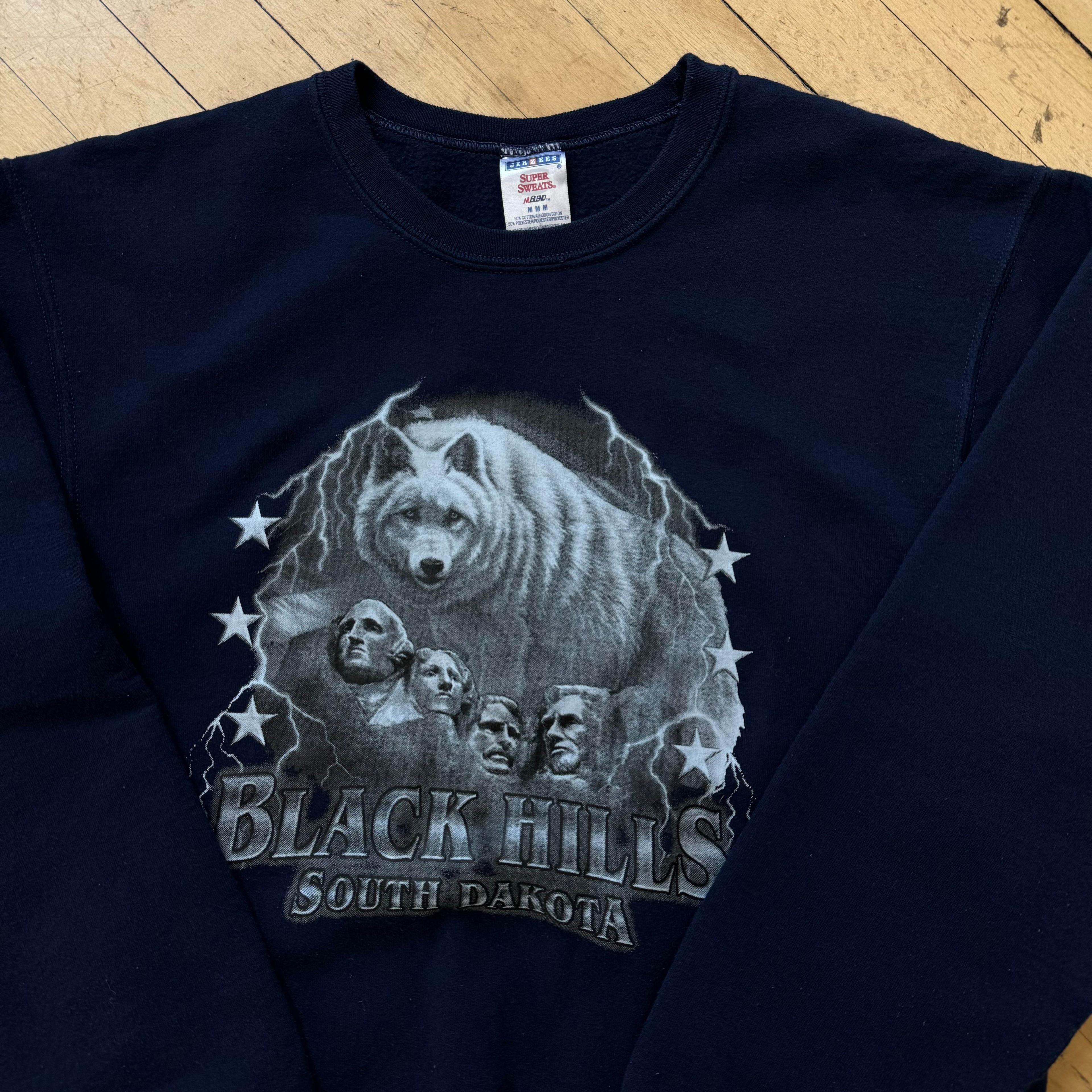 Vintage South Dakota Black Hills Crewneck Sz M