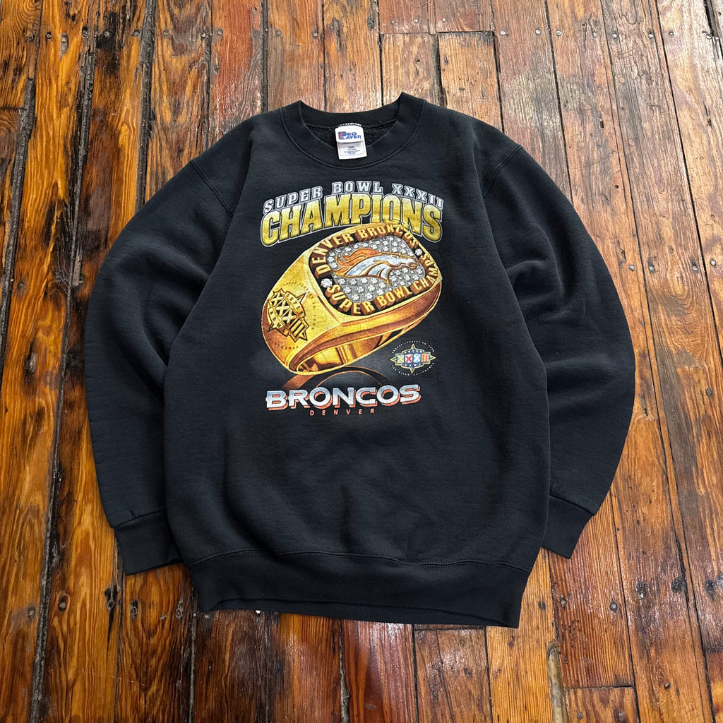 Vintage Denver Broncos Super Bowl Champions CrewNeck Sz M