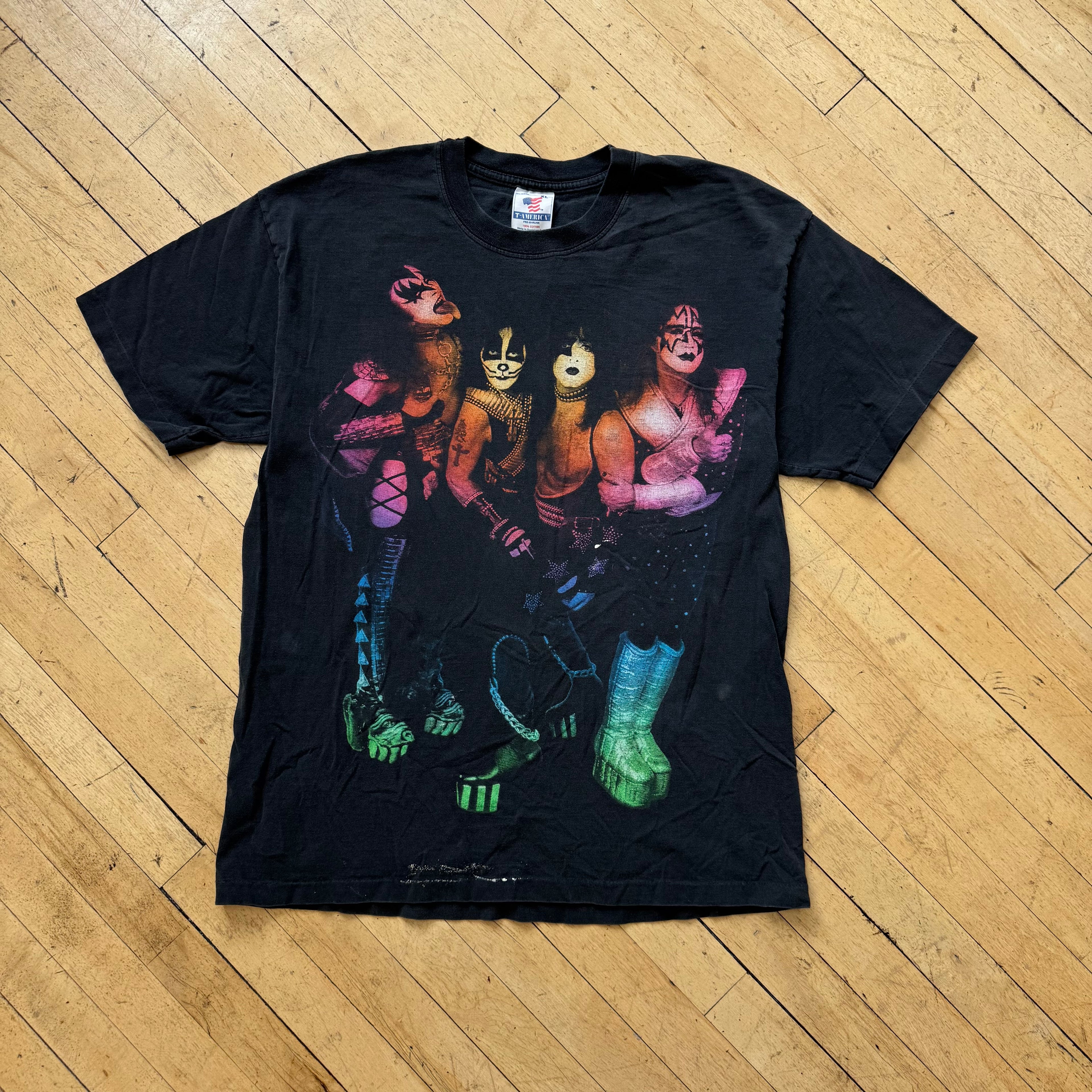 Vintage Kiss They’re Back Tour T-shirt Sz XL