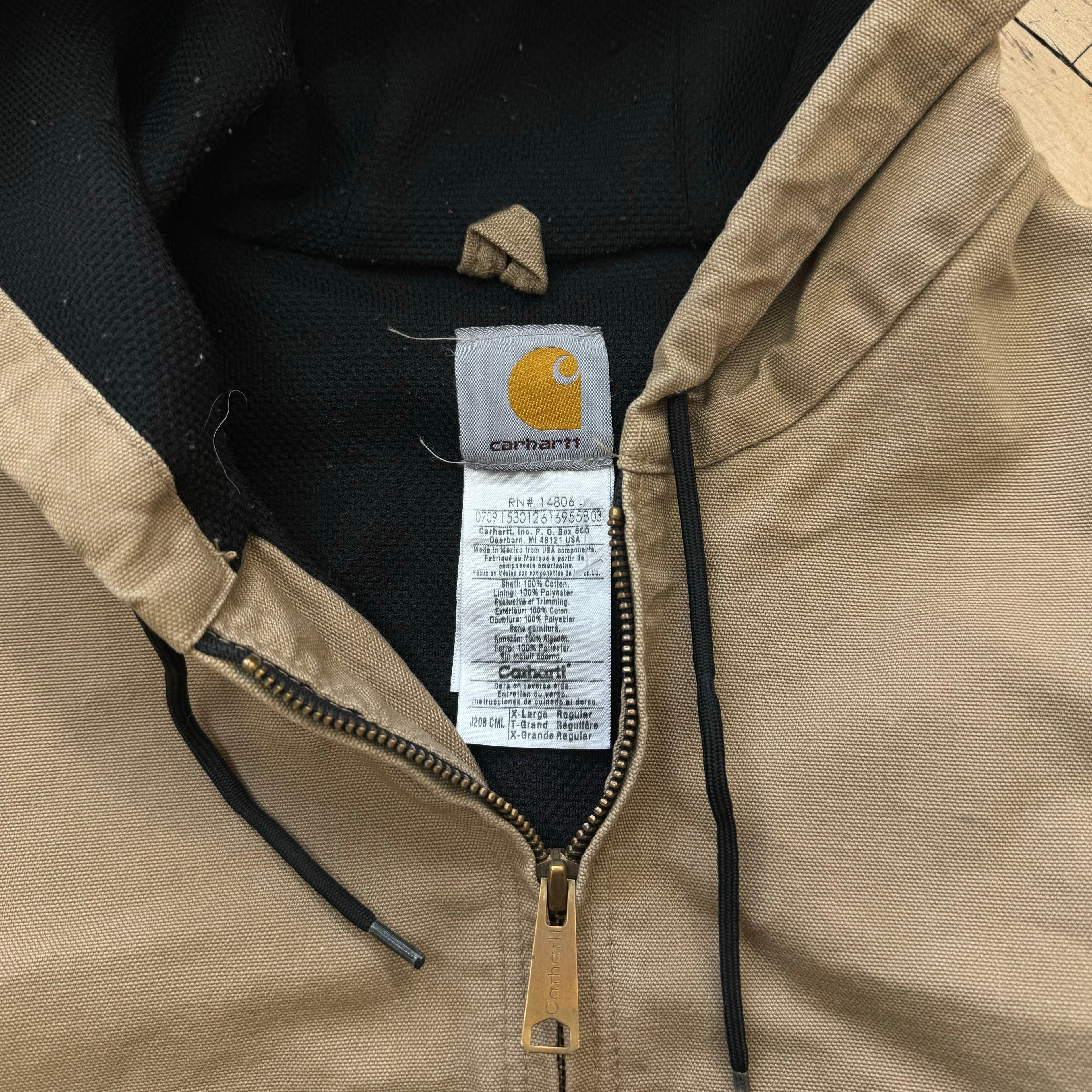 Vintage Carhartt Active Jacket Sz XL
