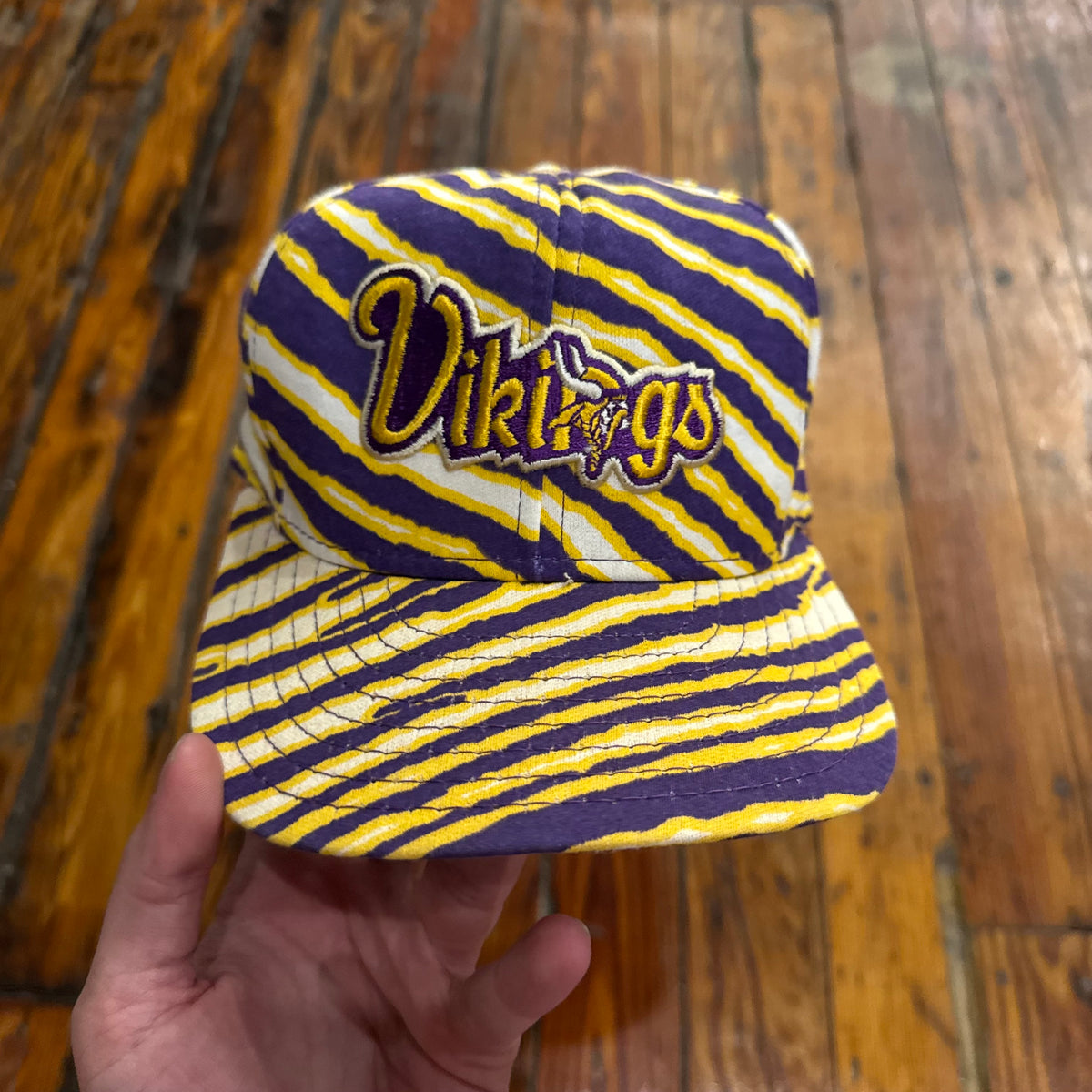 Vintage Minnesota Vikings Zubaz SnapBack Hat