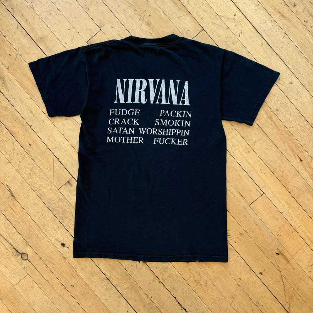 Vintage Nirvana Vestibules Band T-shirt Sz S