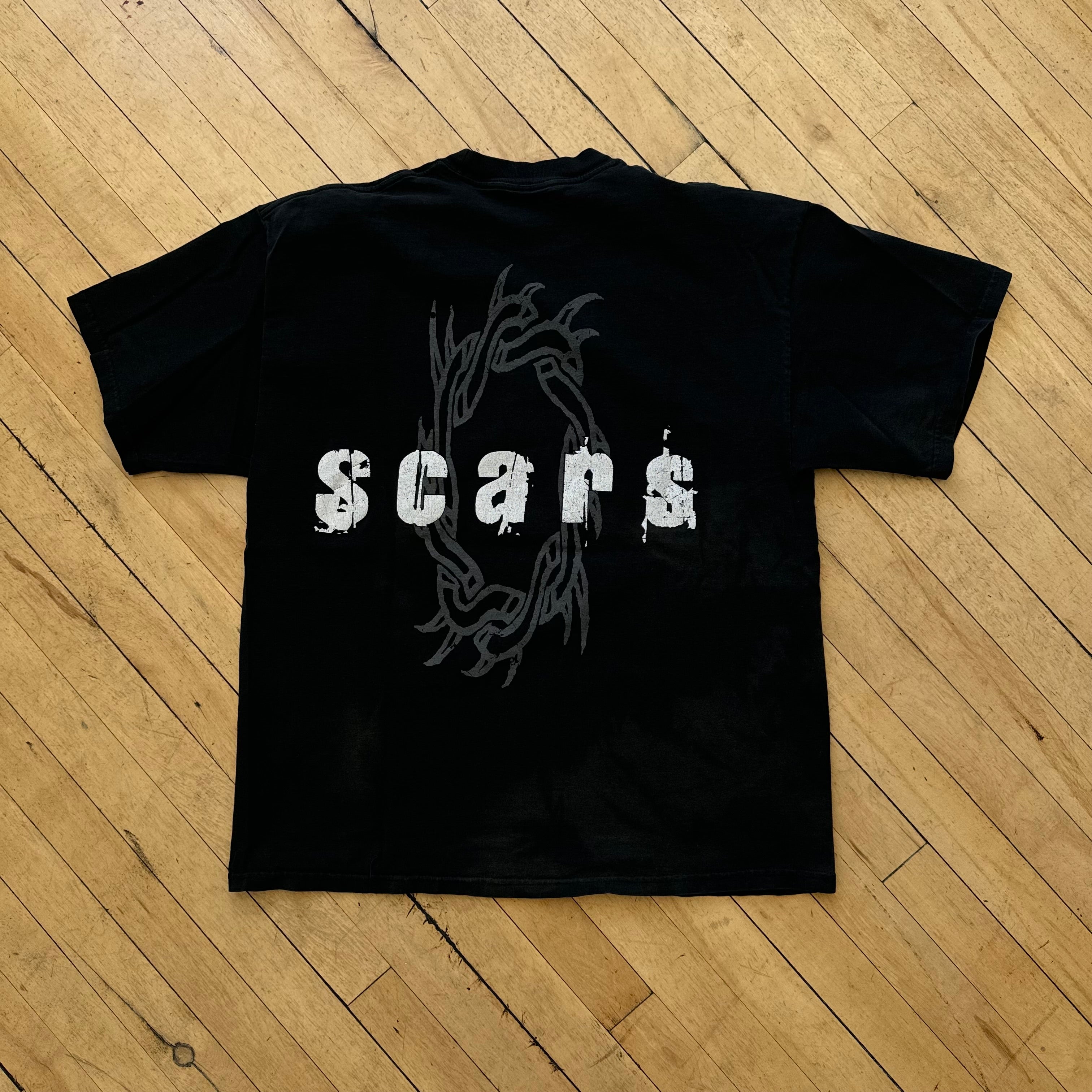 Vintage Soil Scars Band T-shirt Sz L