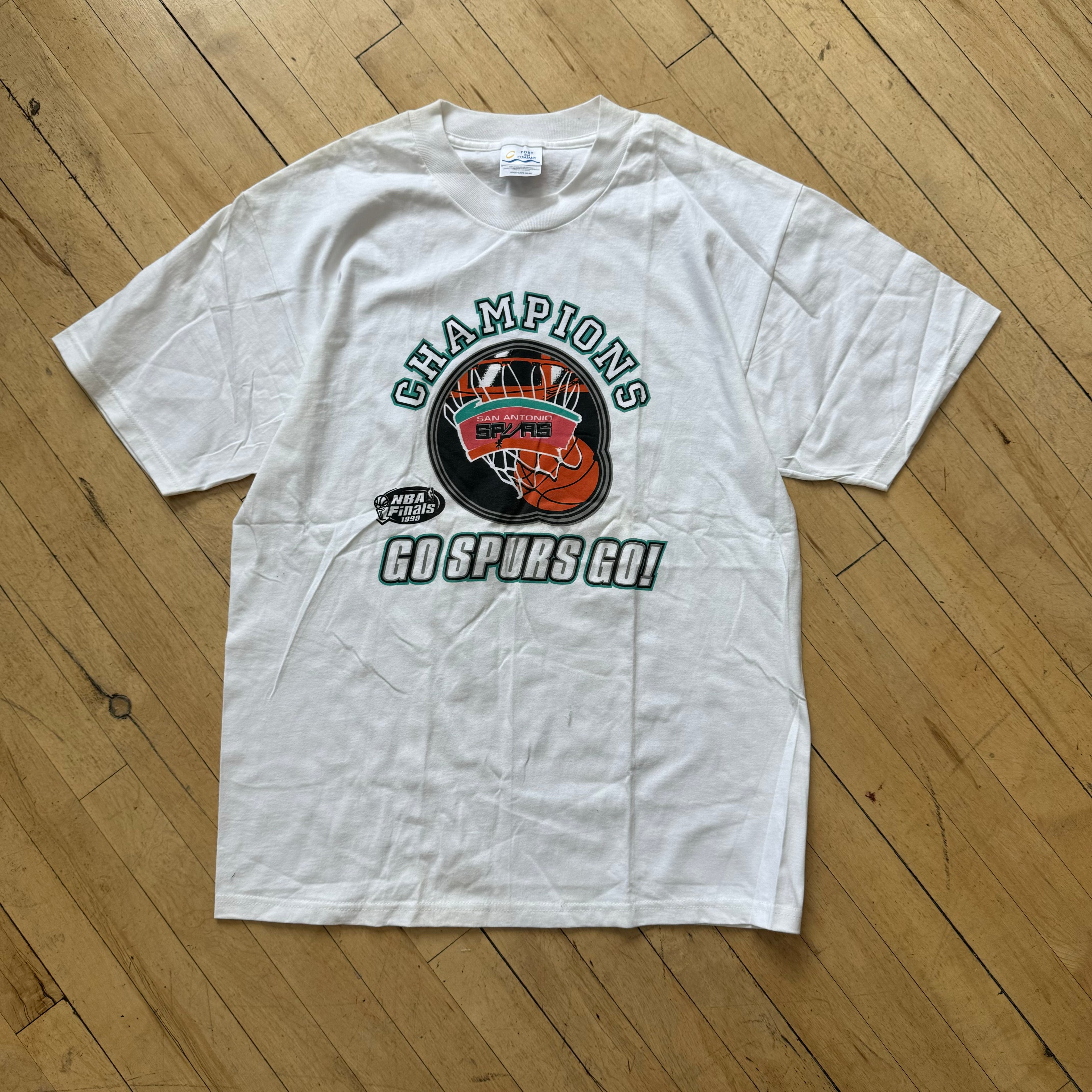 Vintage San Antonio Spurs Champion T-shirt Sz L