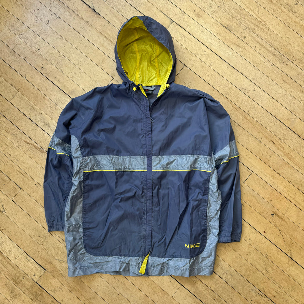Vintage Nike Windbreaker Zip-Up Jacket Sz L