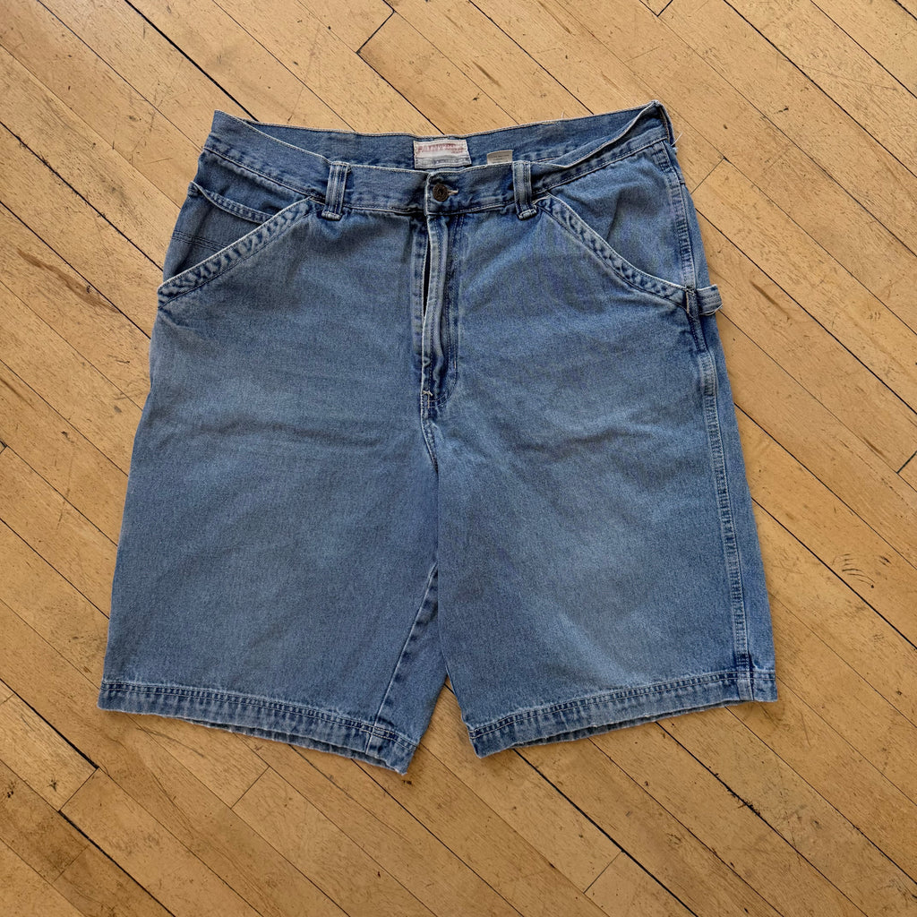 Vintage Painters Denim Jean Shorts Sz 36