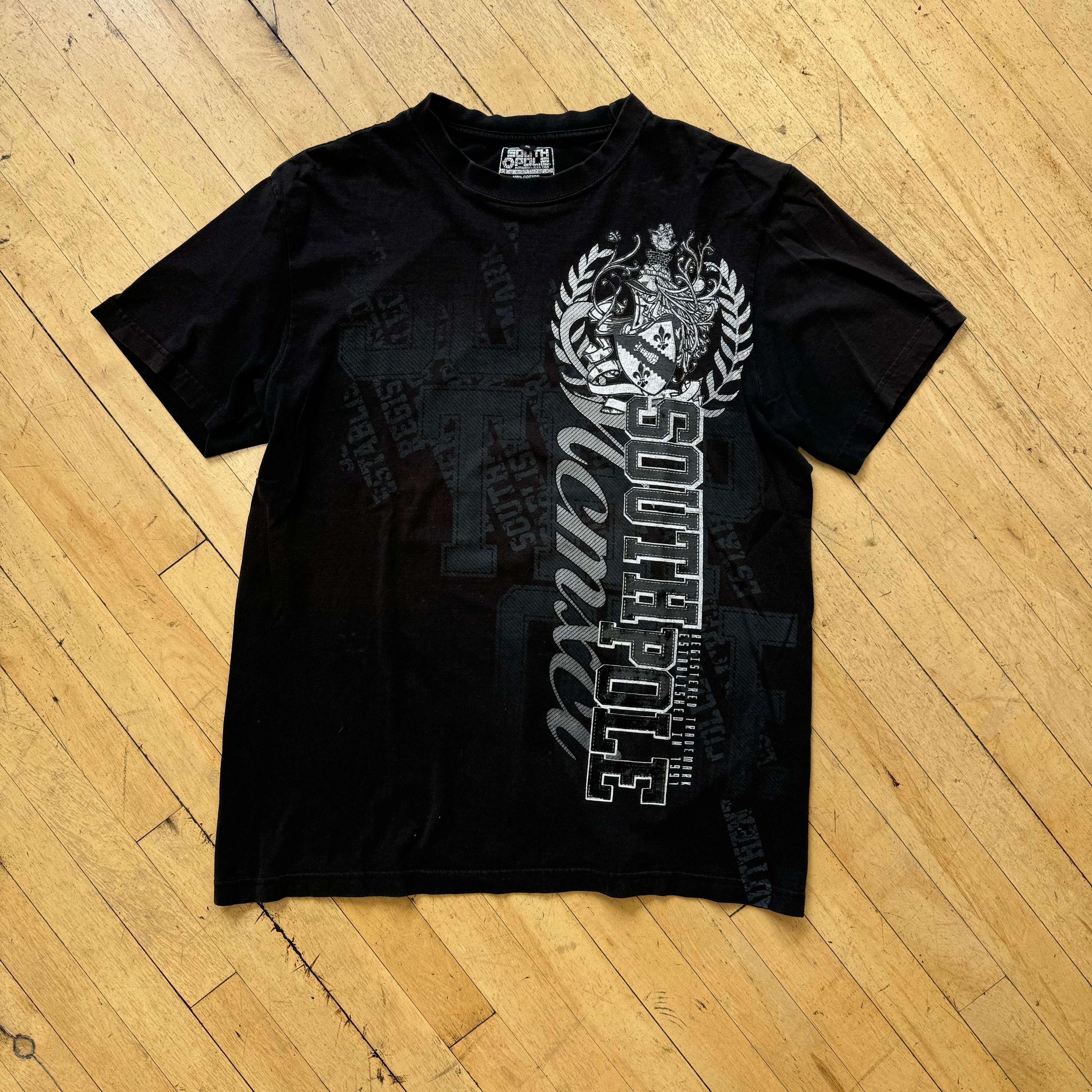 Y2K South Pole SpellOut T-shirt Sz XL