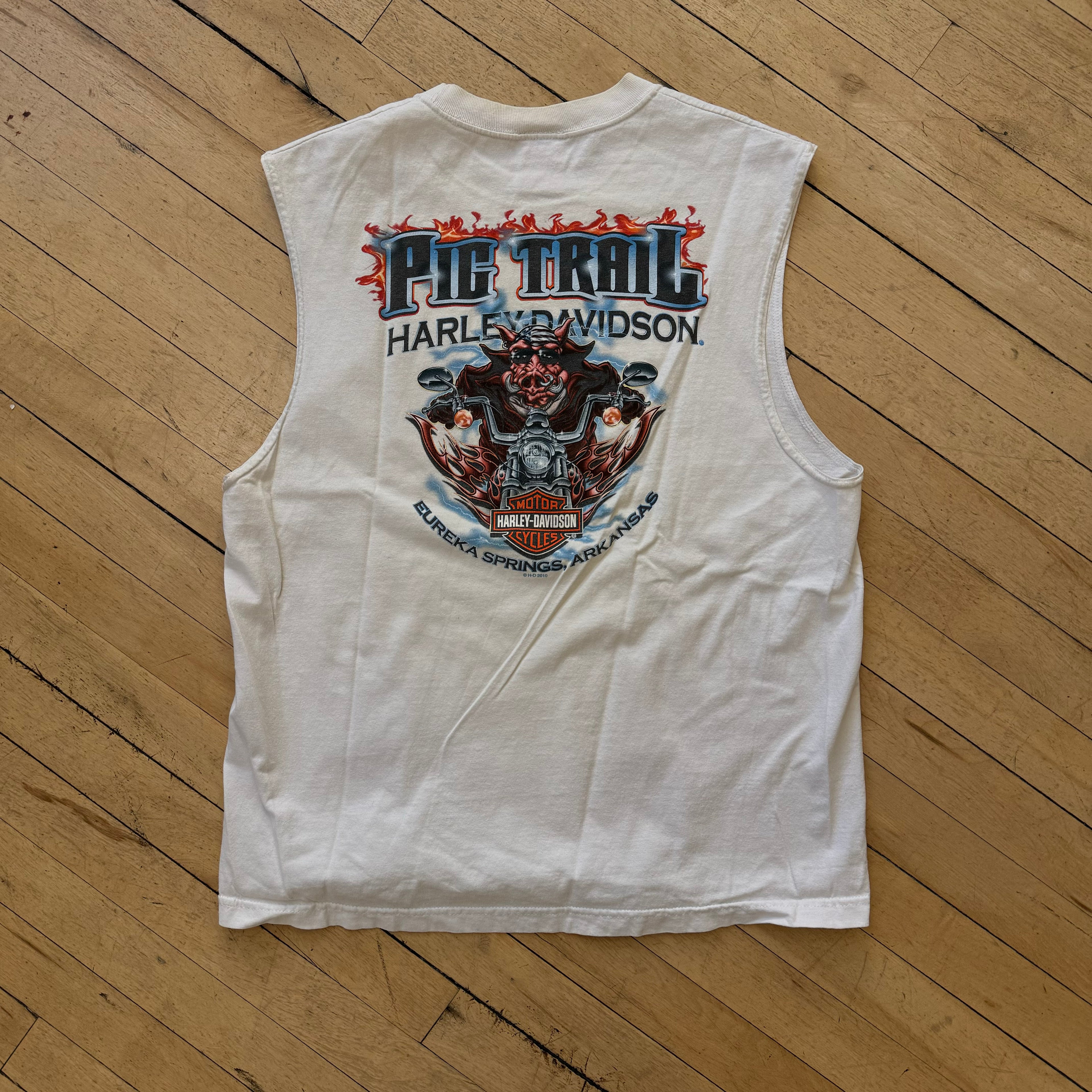 Harley Davidson Pig Trail TankTop Sz M