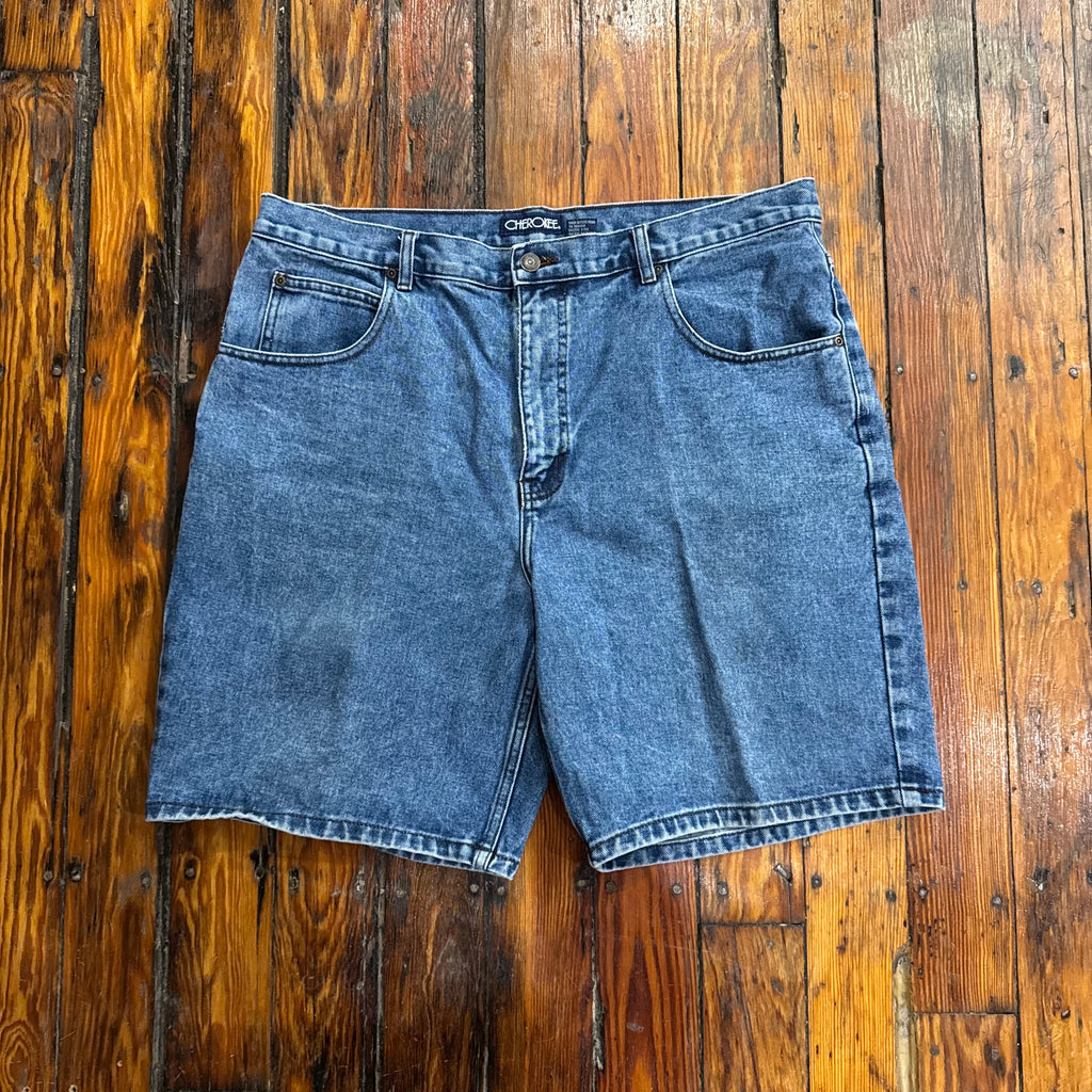 Vintage Cherokee Denim Jean Shorts Sz 38