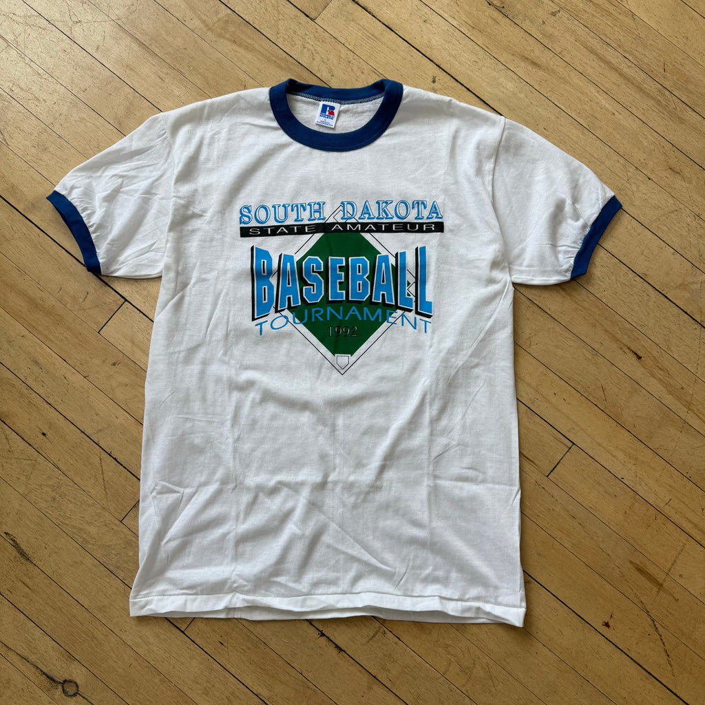 Vintage South Dakota Baseball Tournament T-shirt Sz L