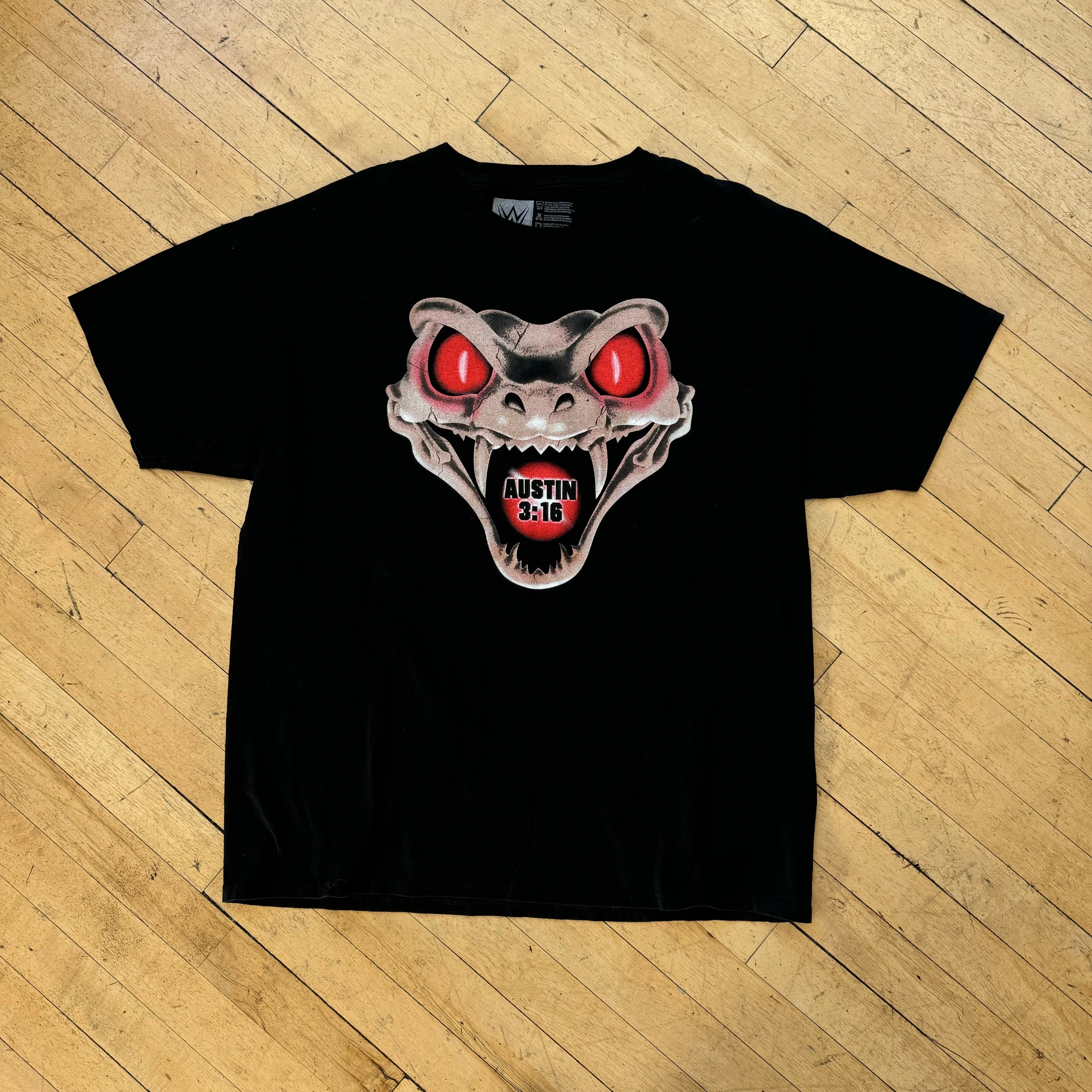 Stone Cold Steve Austin Snake T-Shirt Sz XL