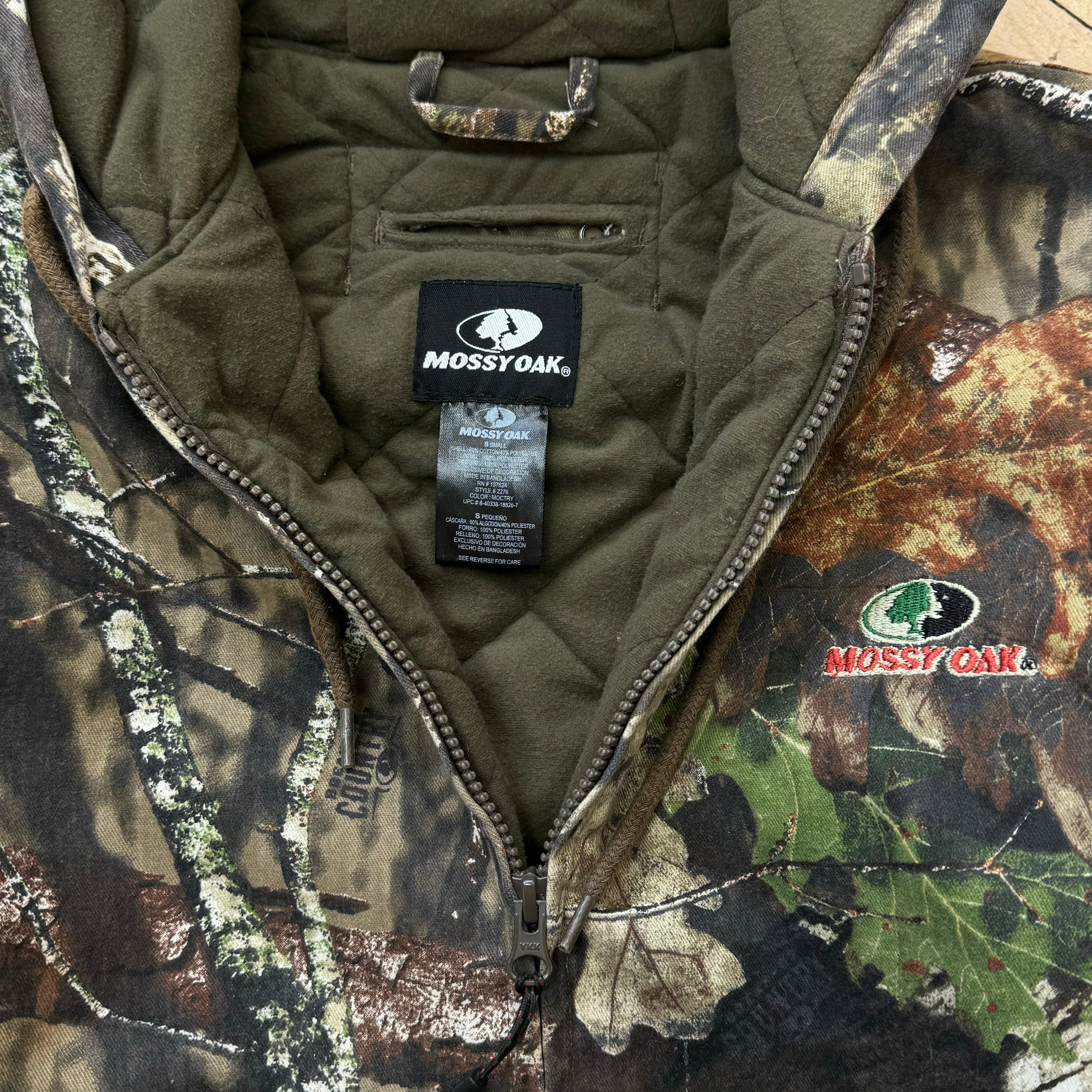 Vintage Mossy Oak Camo Jacket Sz S
