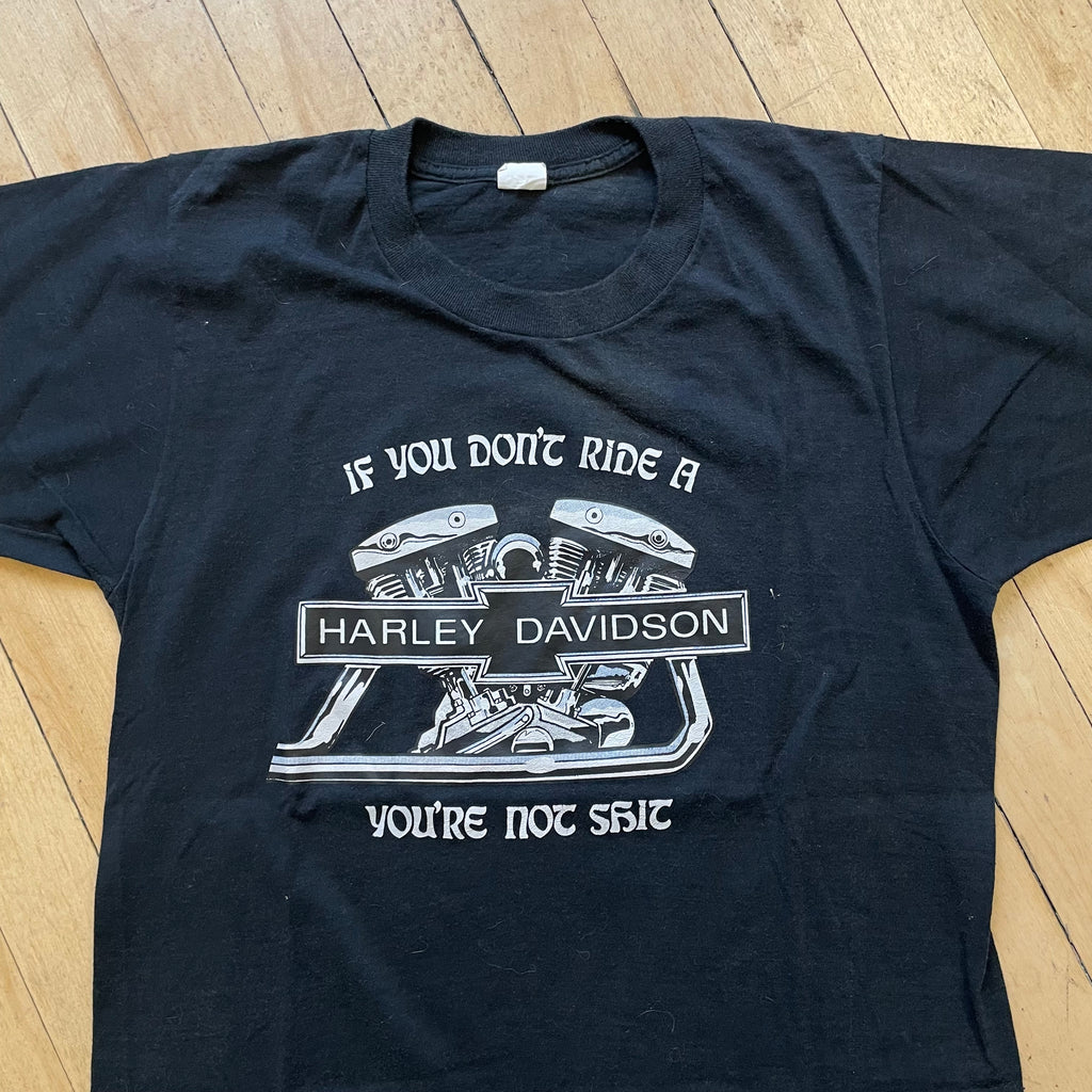 70s If You Don’t ride Harley Your not Sh*t T-shirt Sz M