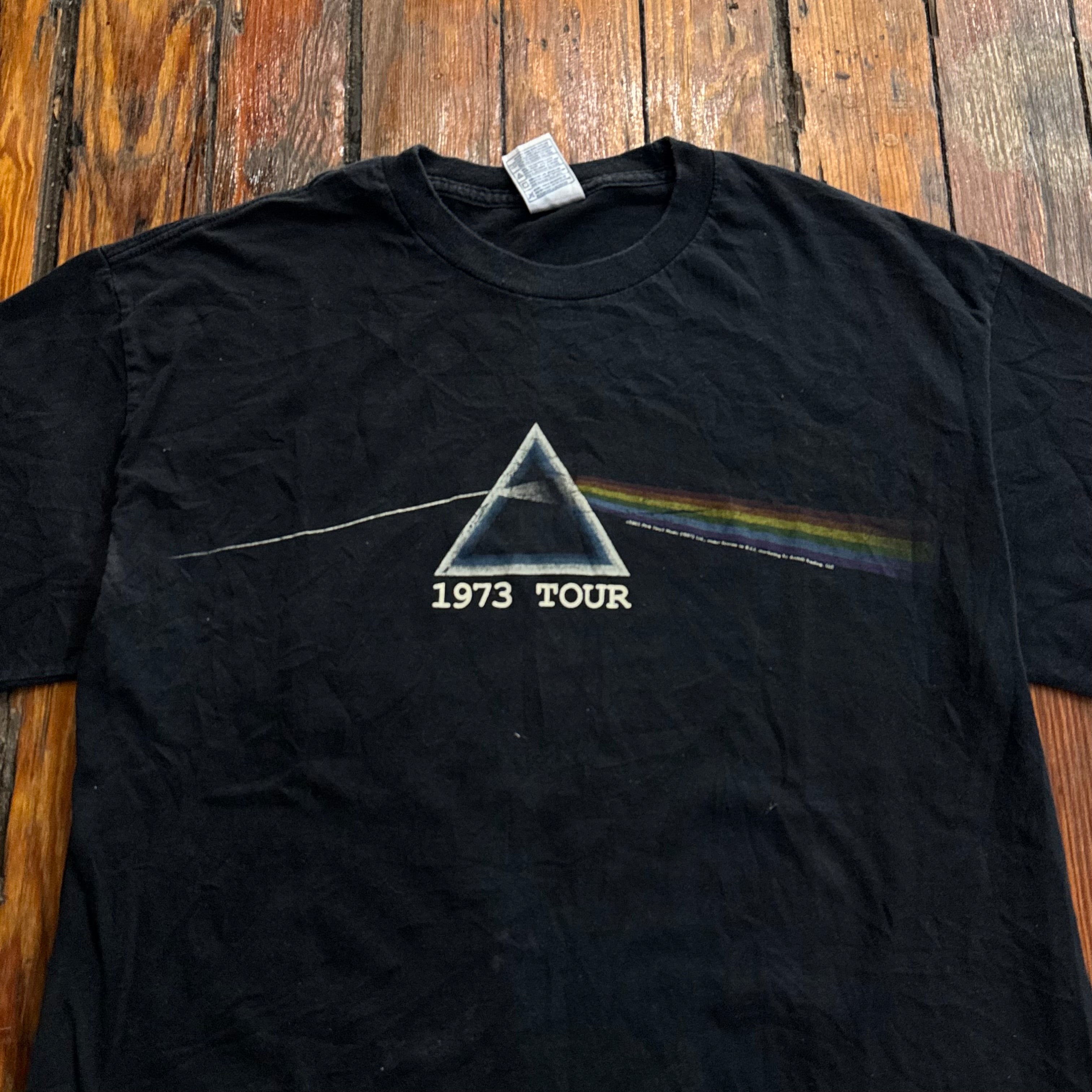 Vintage Pink Floyd Dark Side of the Moon T-shirt Sz L