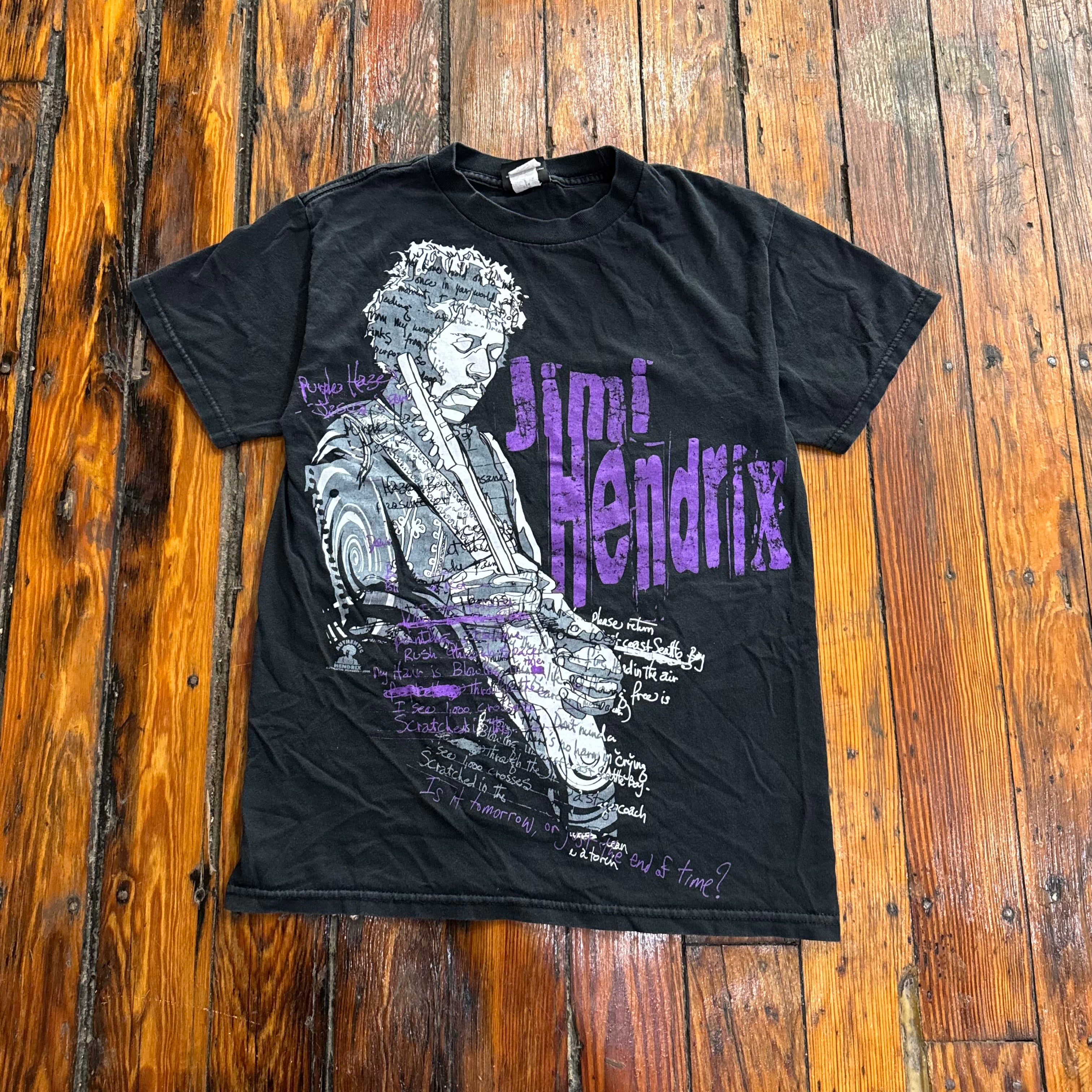 Vintage Jimmi Hendrix T-shirt Sz S