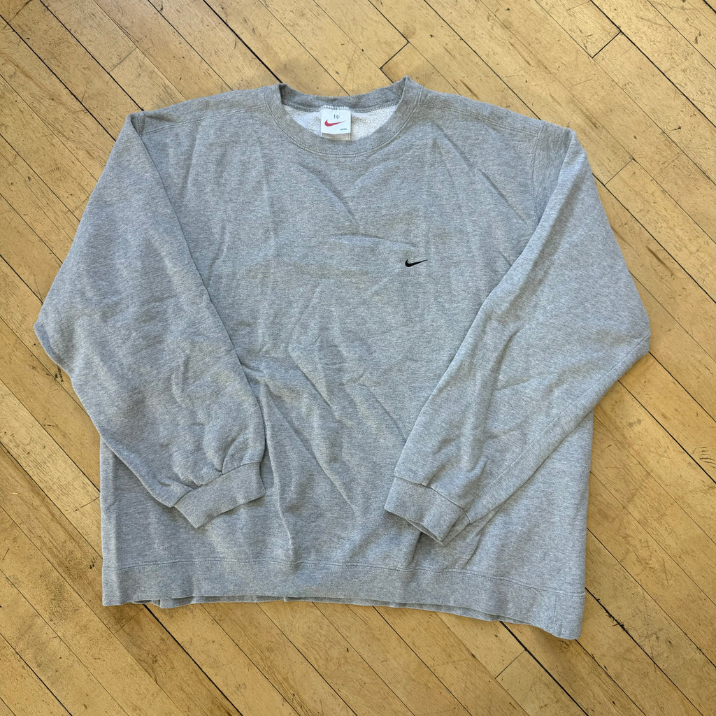 Vintage Simple Swoosh Nike CrewNeck Sz XXL