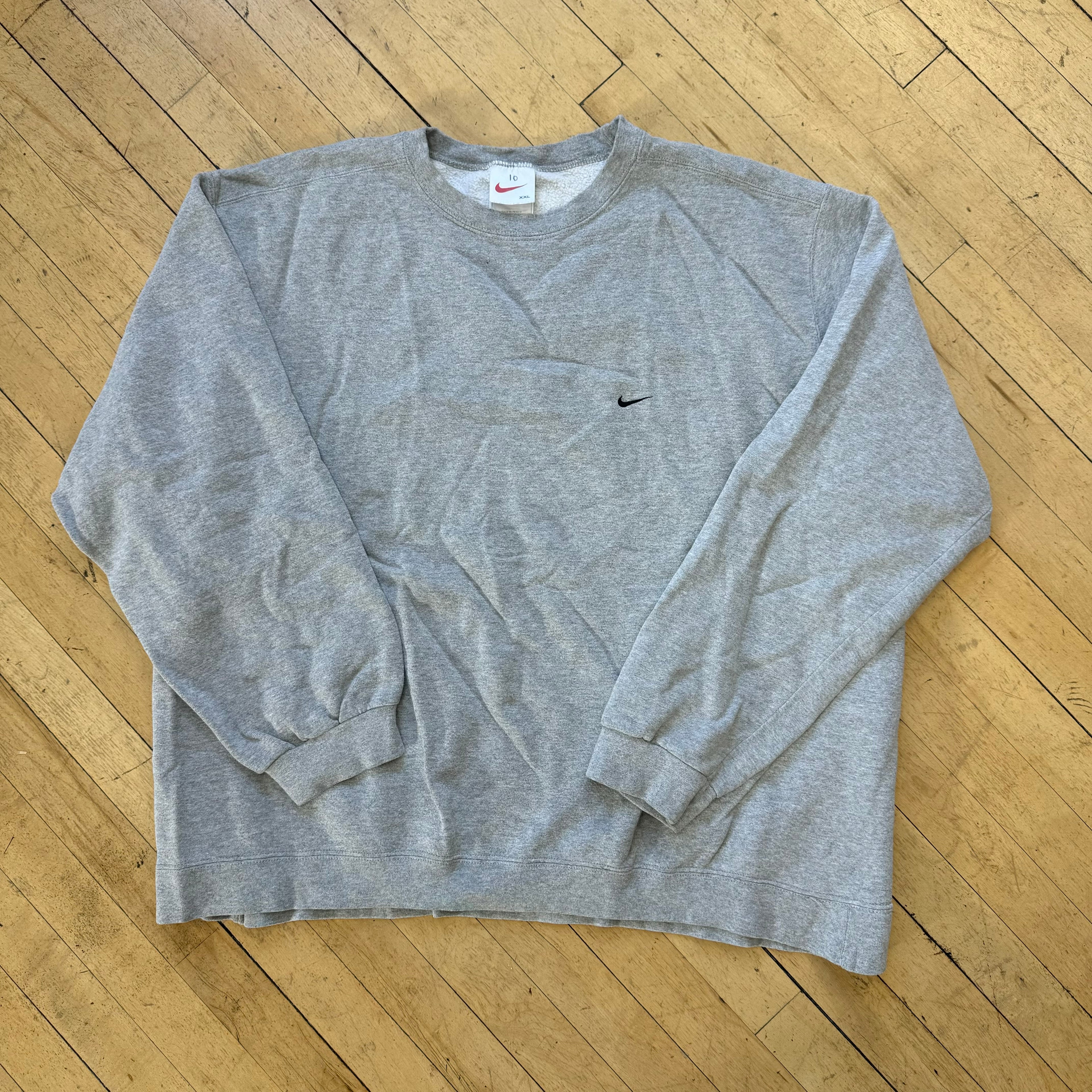 Vintage Simple Swoosh Nike CrewNeck Sz XXL