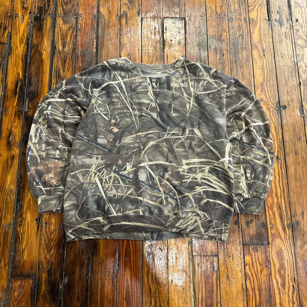 Vintage Camo Crewneck Sz XL