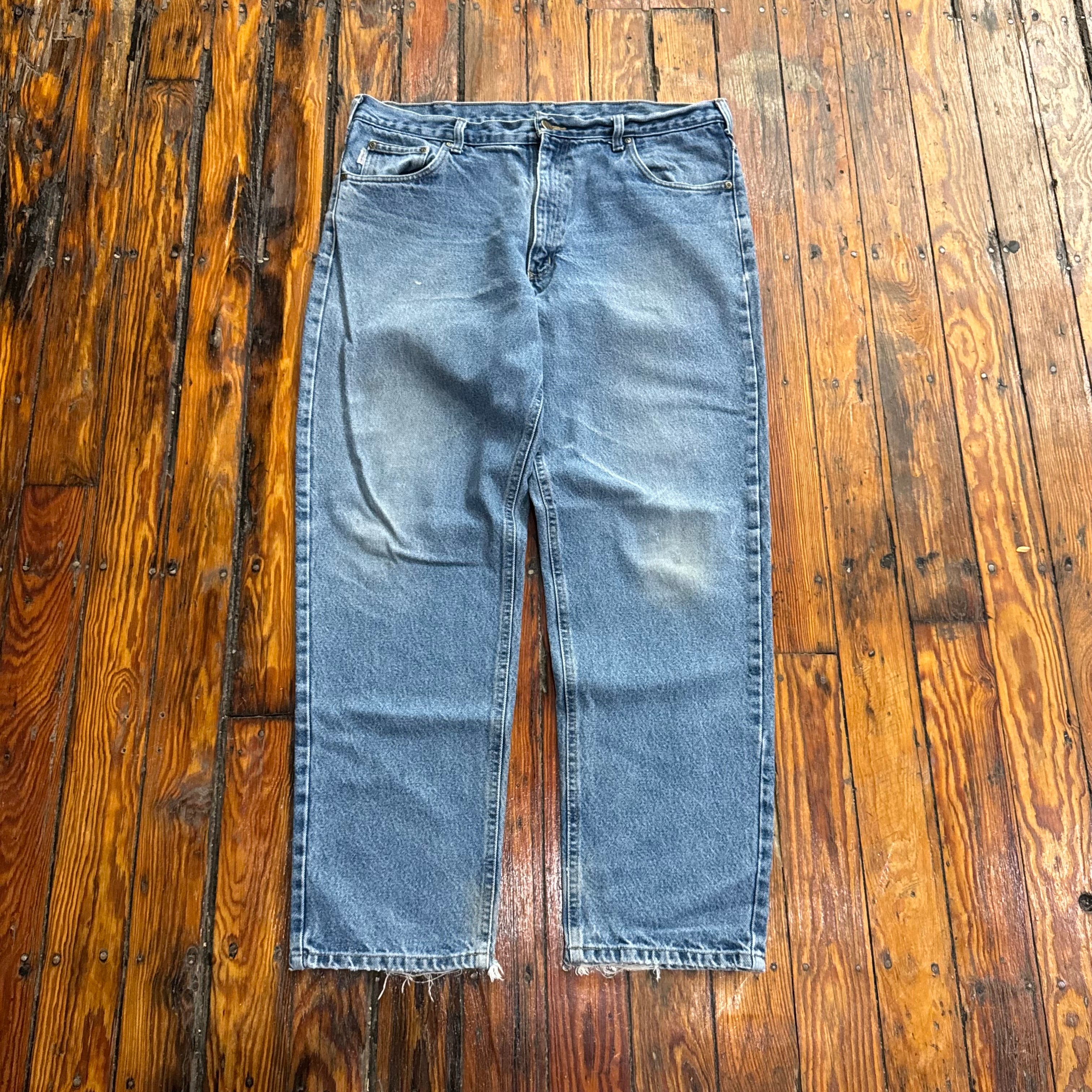 Vintage Carhartt Denim Jeans Sz 38x32