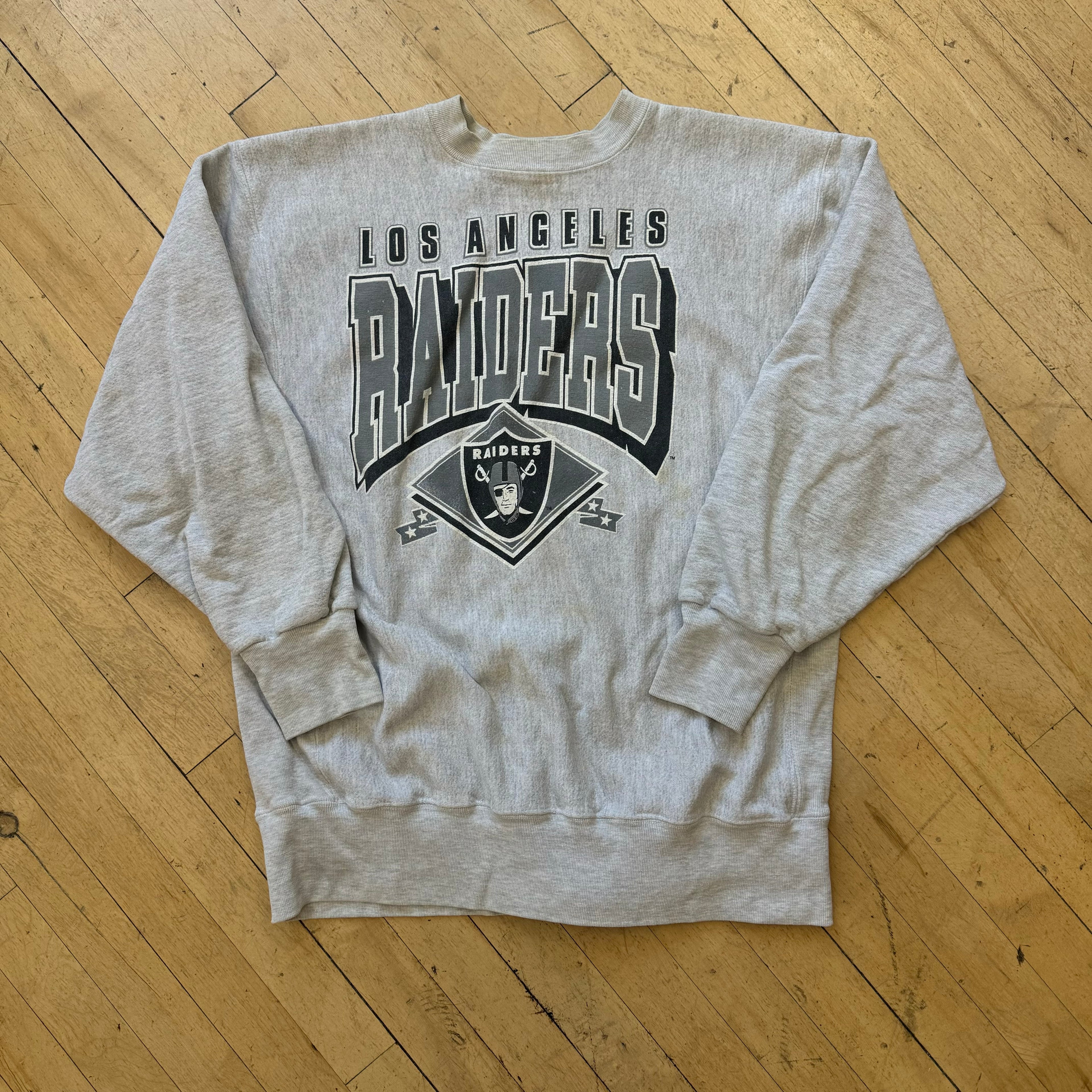 Vintage Las Angeles Raiders CrewNeck Sz XL
