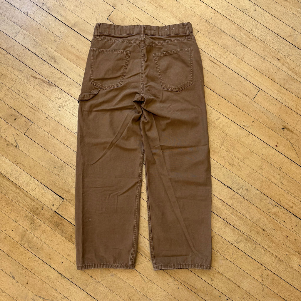 2000s Brown Double Knee Denim Jeans Sz 30x30