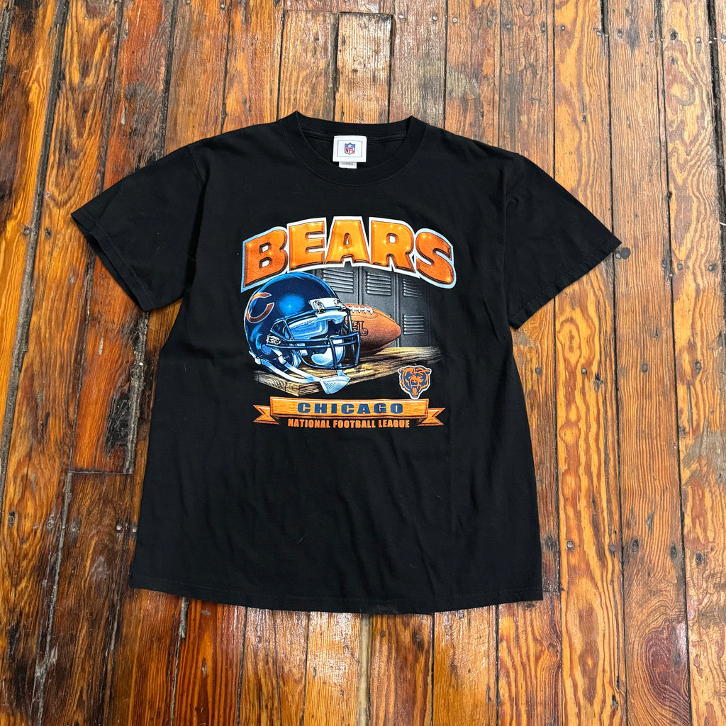 Vintage Chicago Bears Helmet T-shirt Sz M