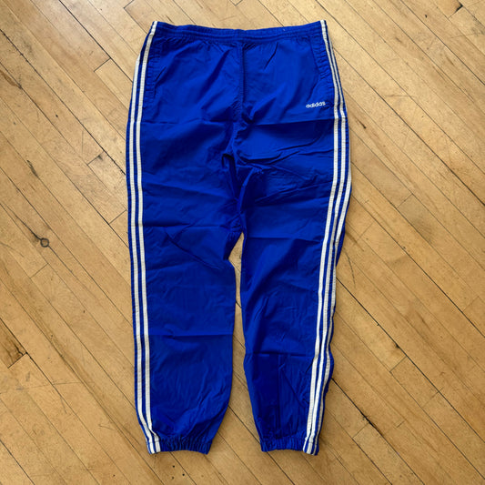 Vintage Blue Adidas Trackpants Sz L