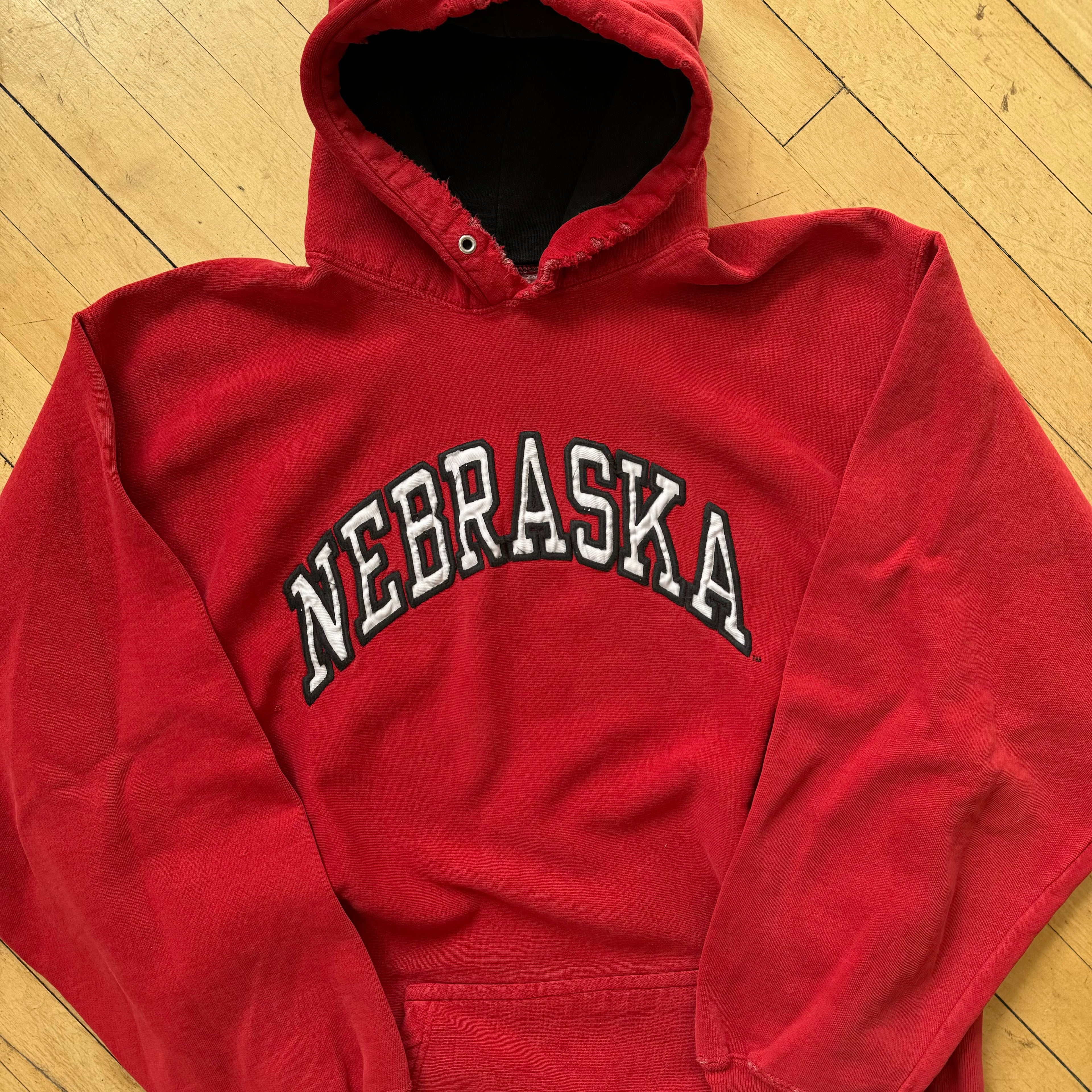 Vintage Nebraska Huskers Hoodie Sz XL