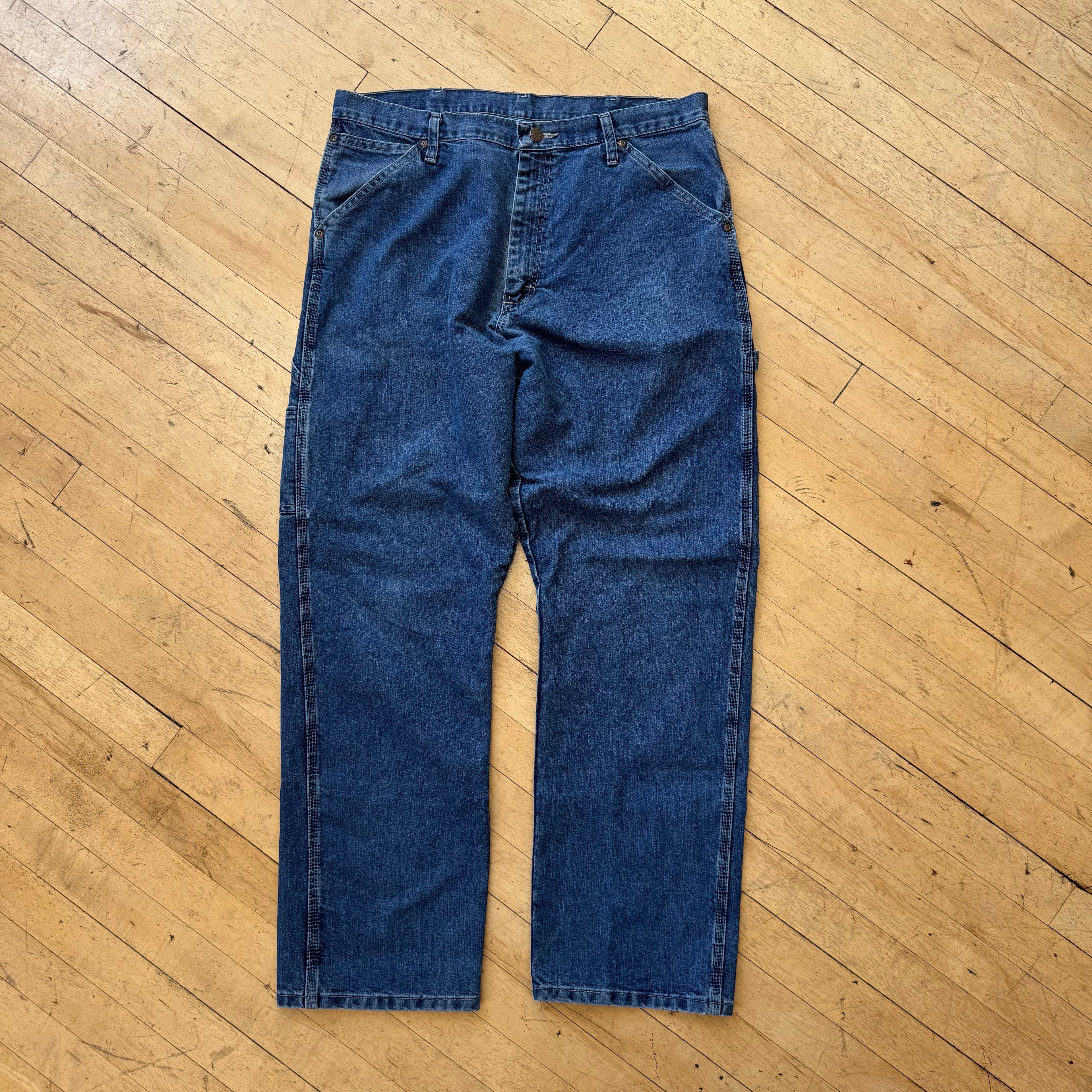 Vintage Wrangler Carpanter Denim Jeans Sz 34x32