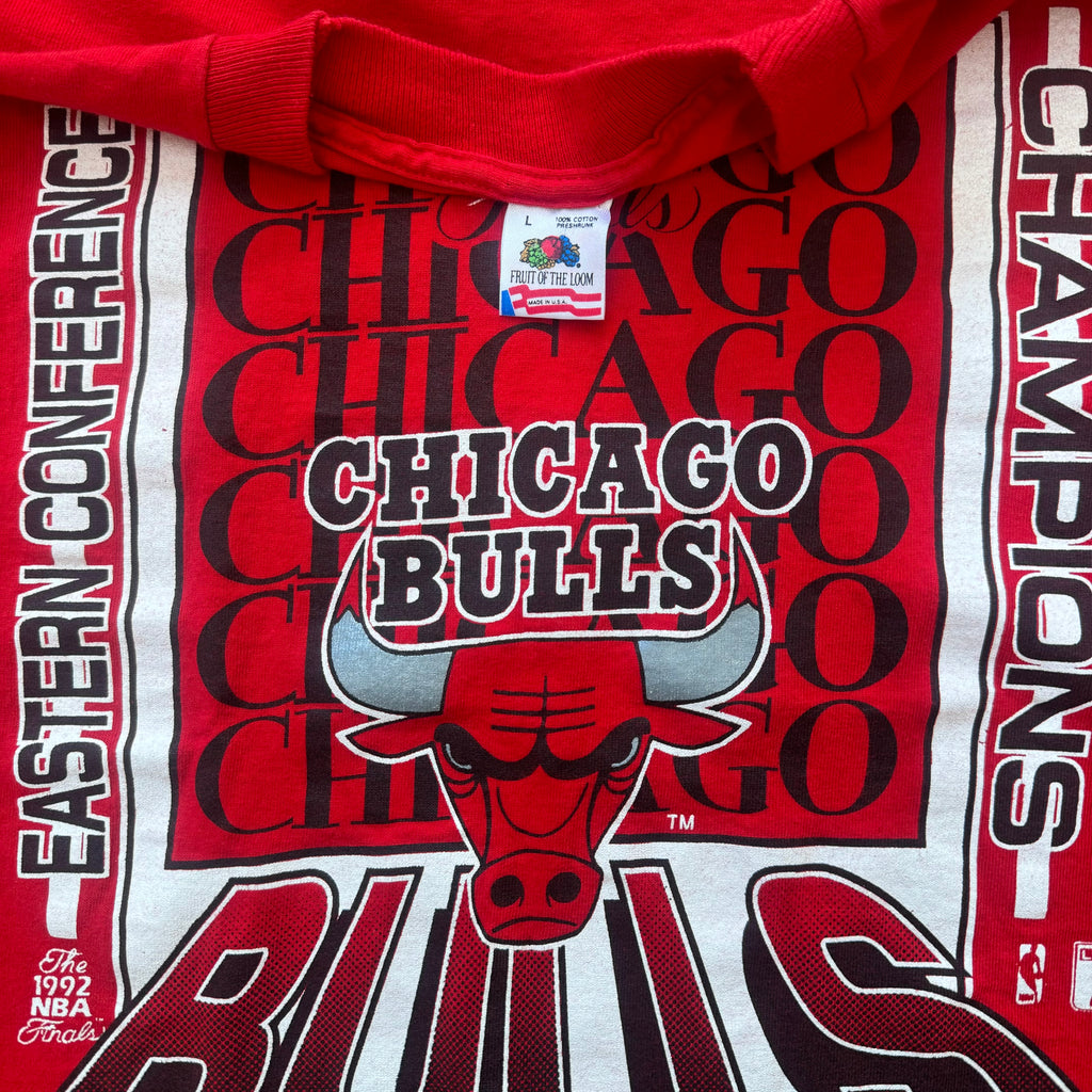 Vintage Chicago Bulls Eastern Champions T-shirt Sz L