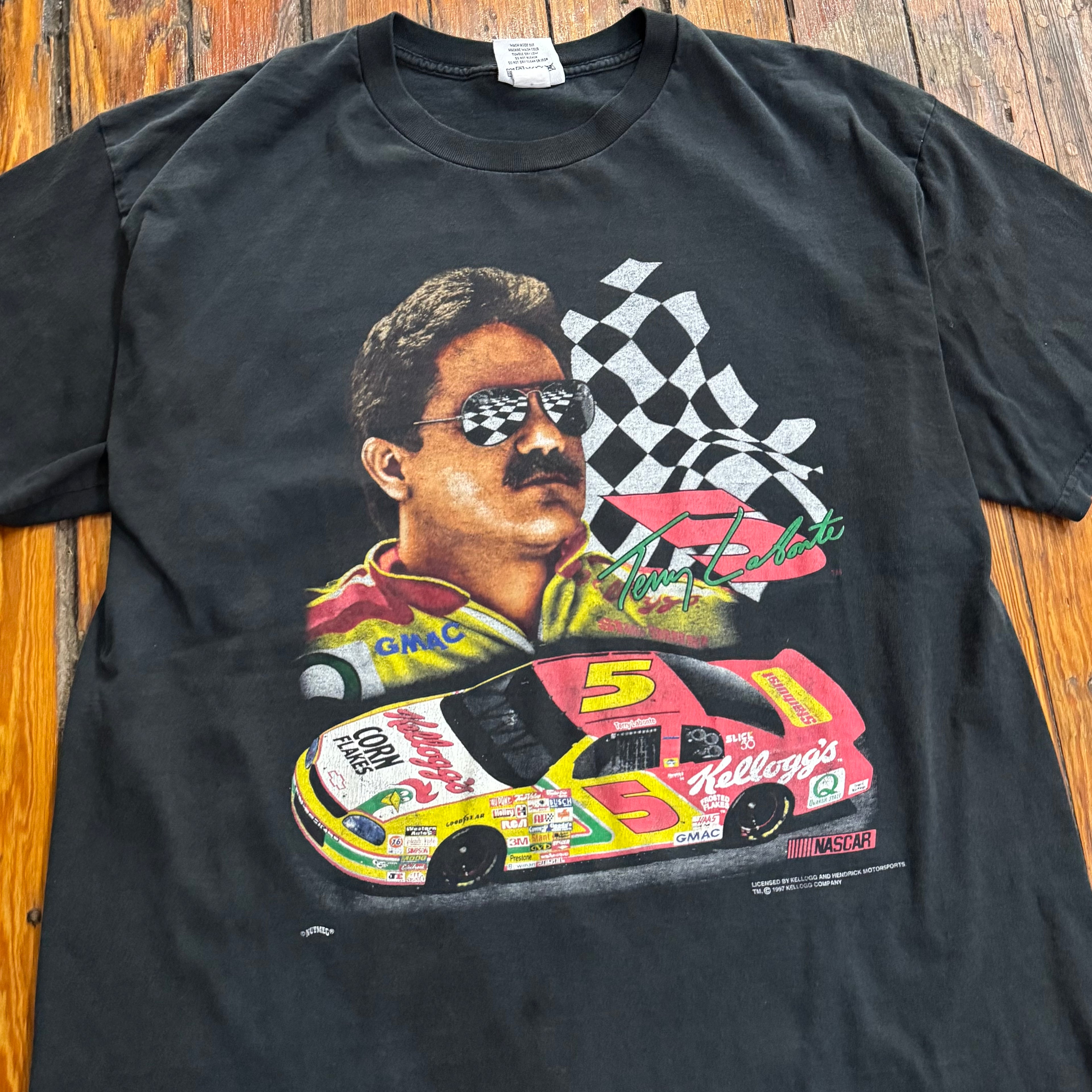 Vintage Kellogg Nascar T-shirt Sz XXL